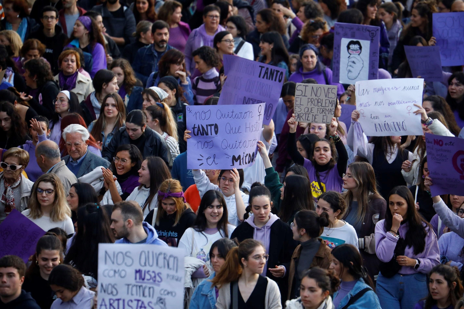 La manifestación del 8M en Córdoba, en imagenes