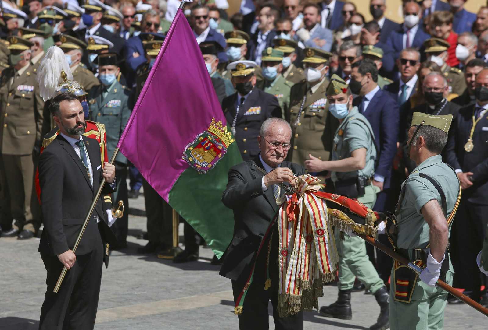 Las fotos de la Legión, en el Jueves Santo de Málaga