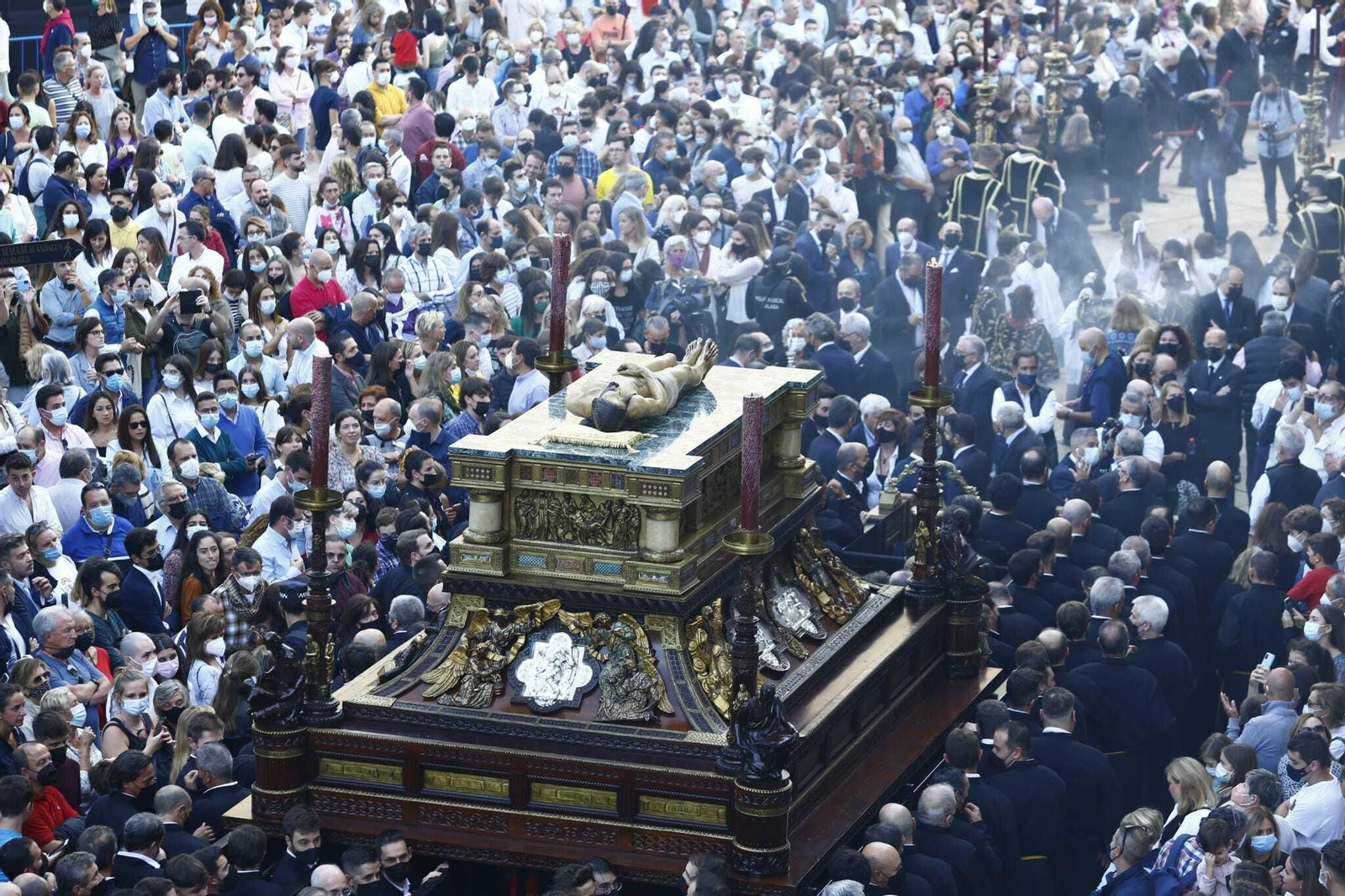 Las fotos de Sepulcro en la procesión Magna de Málaga