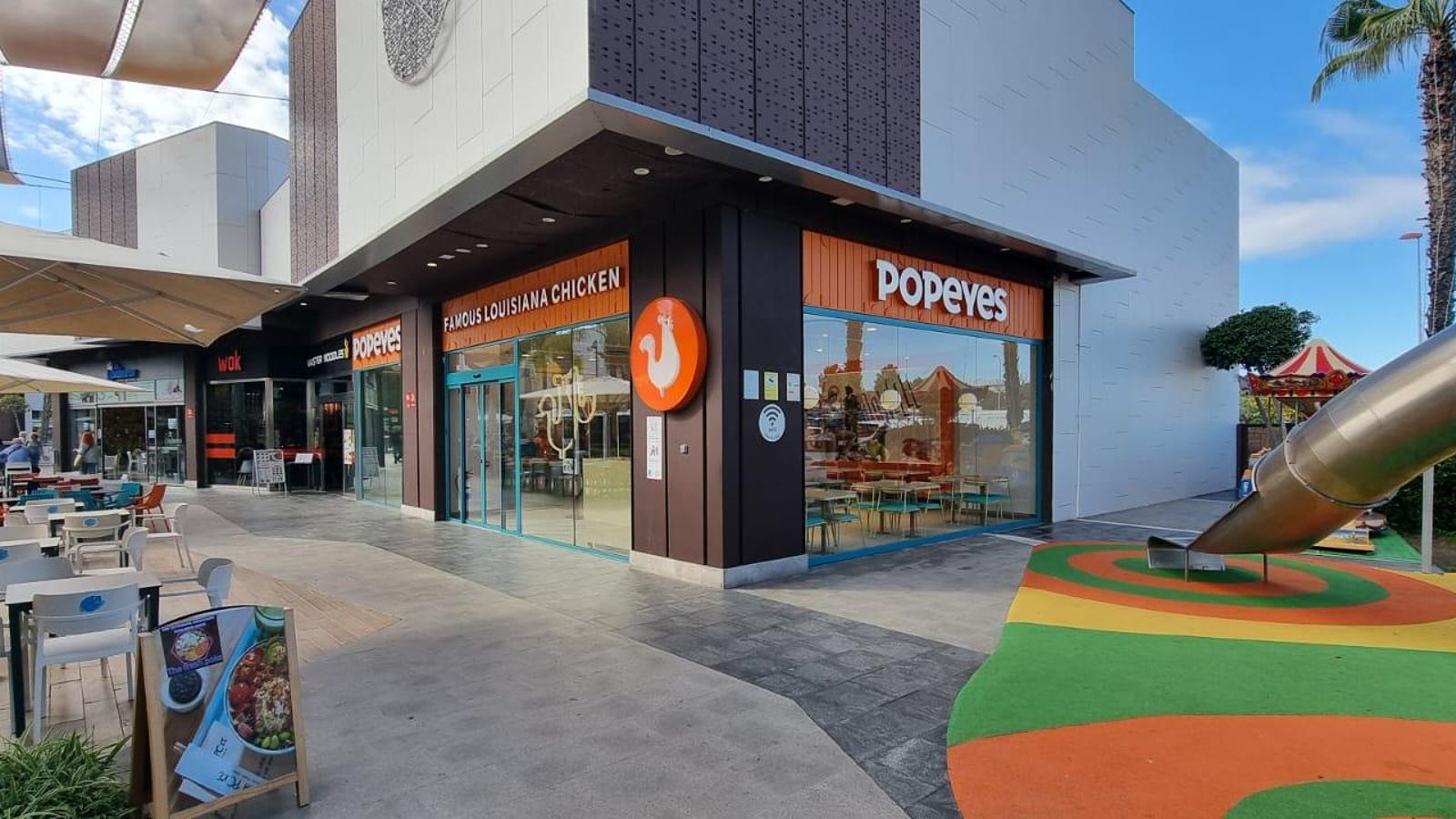 El nuevo 'Popeyes' en el Centro Comercial Holea de Huelva capital