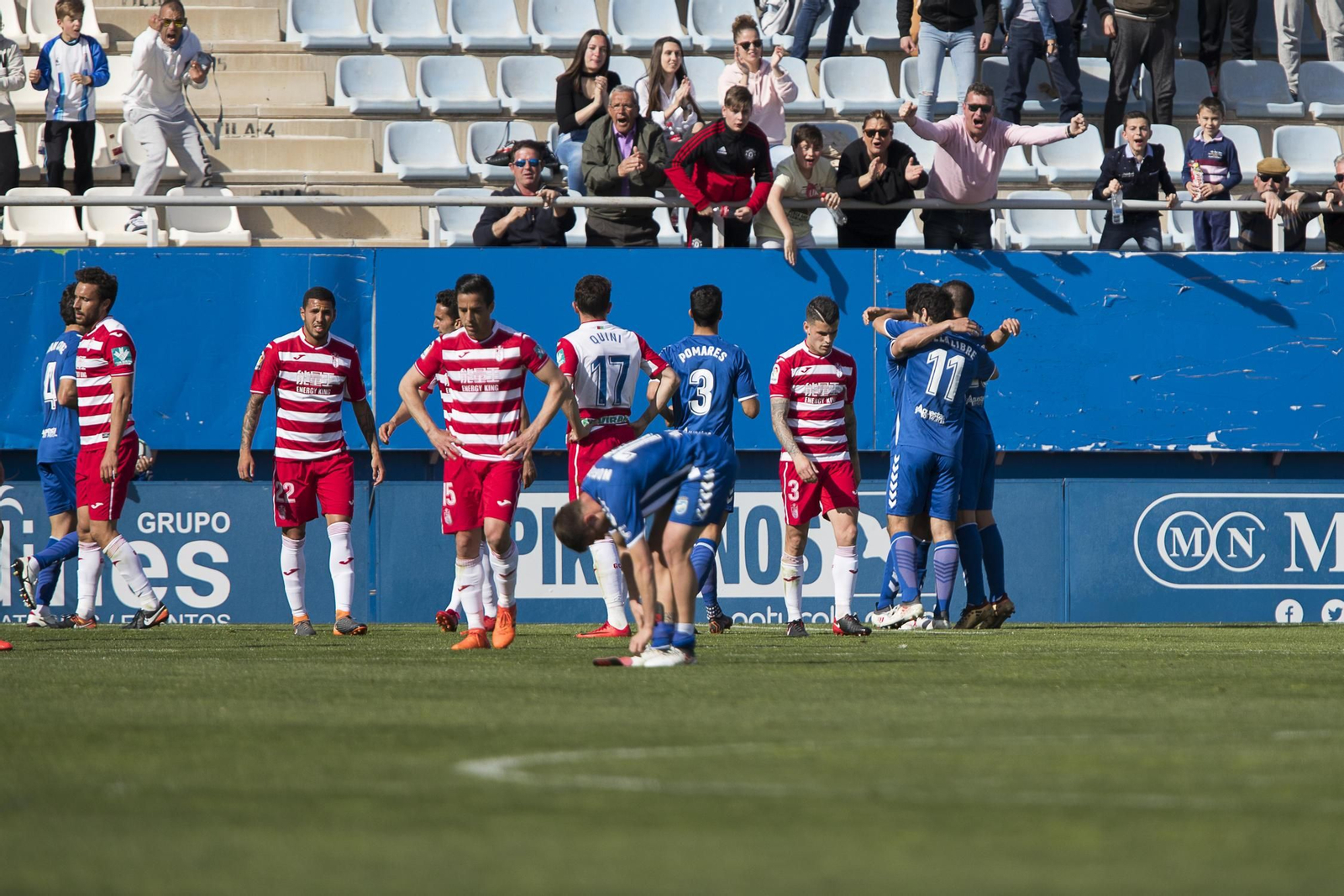 El Lorca-Granada CF, en imágenes
