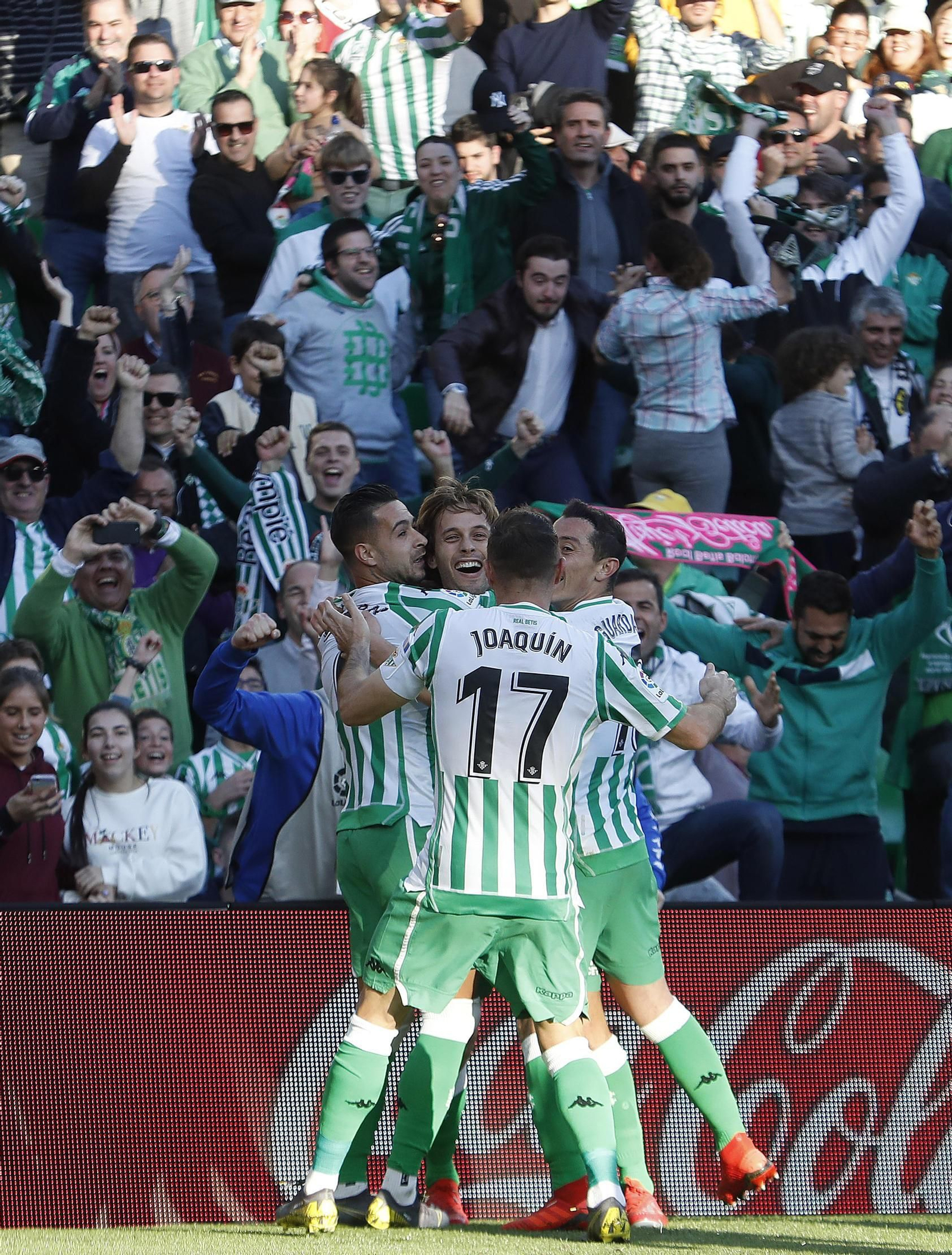 El Betis-Atlético de Madrid, en imágenes