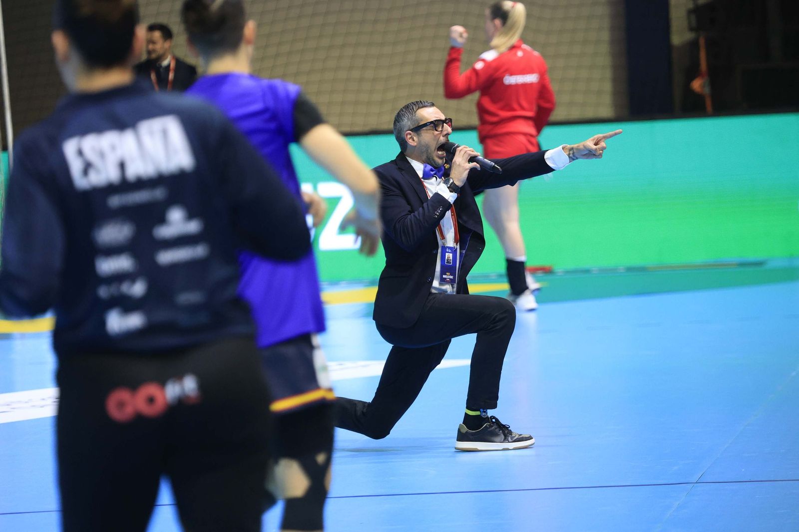 Búscate en el Juan Carlos Mateo de Algeciras durante el España-Austria del preeuropeo  femenino