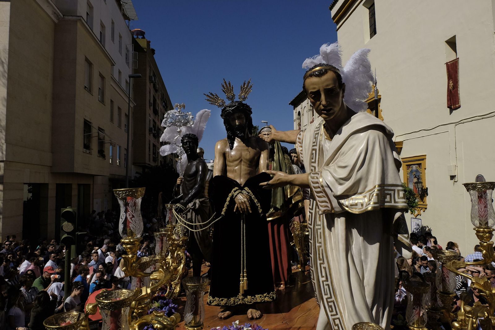 El misterio de la Presentación al Pueblo de San  Benito.