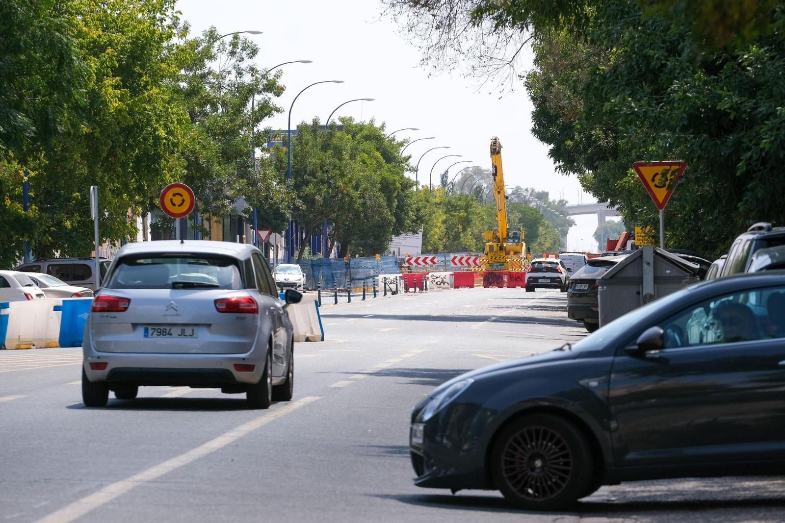 Estos son los cortes de tráfico por las obras de la avenida de las Razas