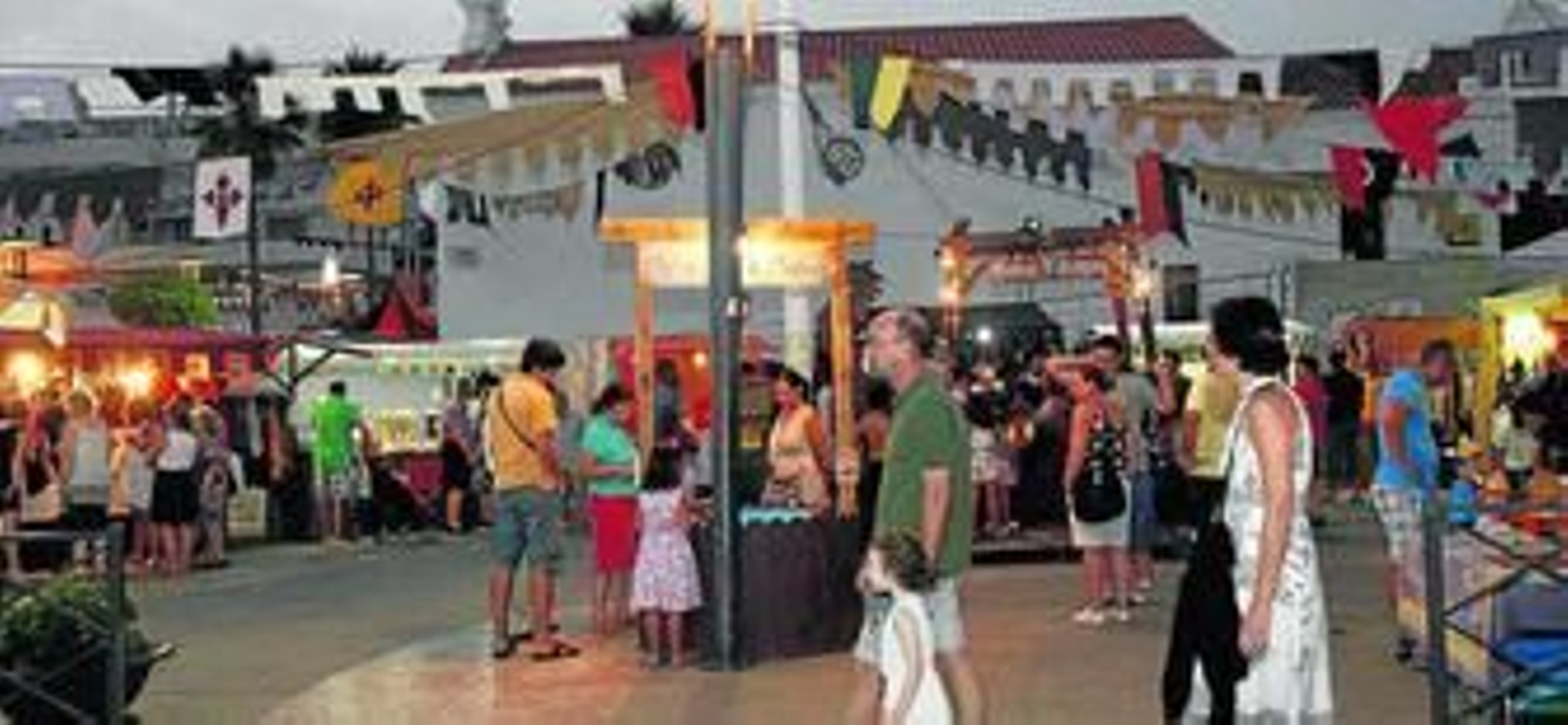 Un pintoresco mercado medieval