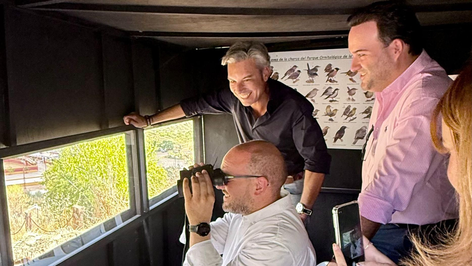 Inauguración del Parque Ornitológico de la Subbética en Carcabuey