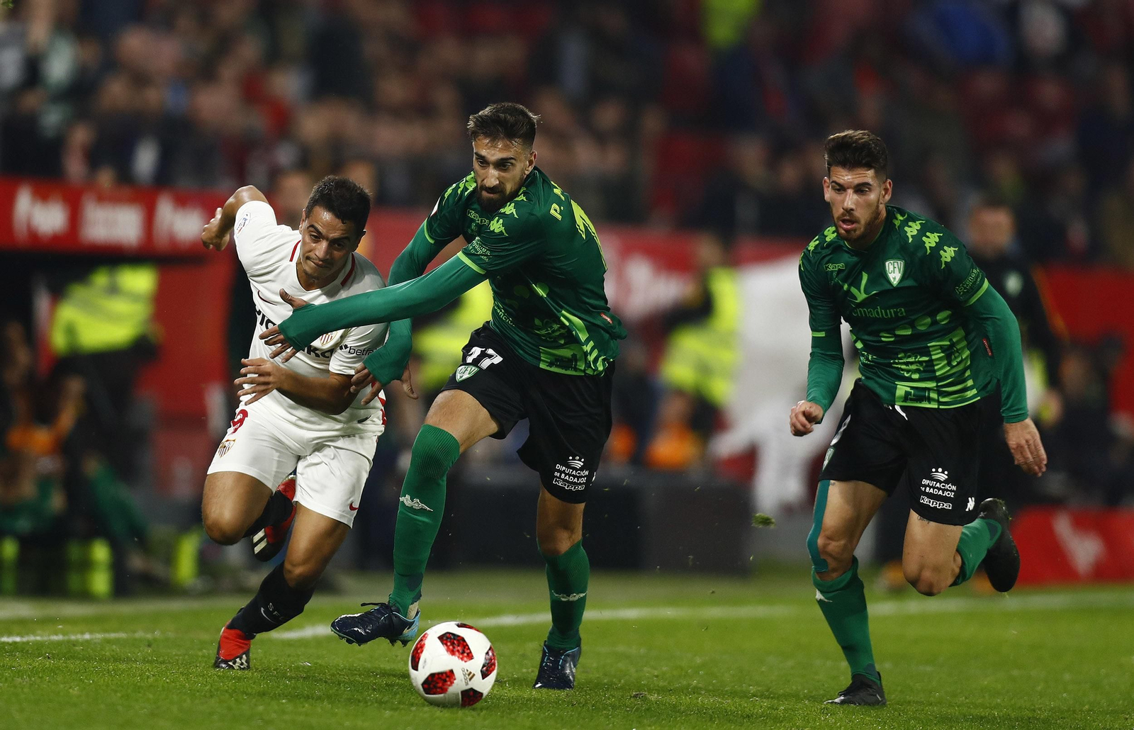 El Sevilla FC-Villanovense, en imágenes