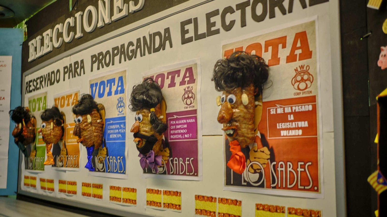 Fiesta en los mercados.