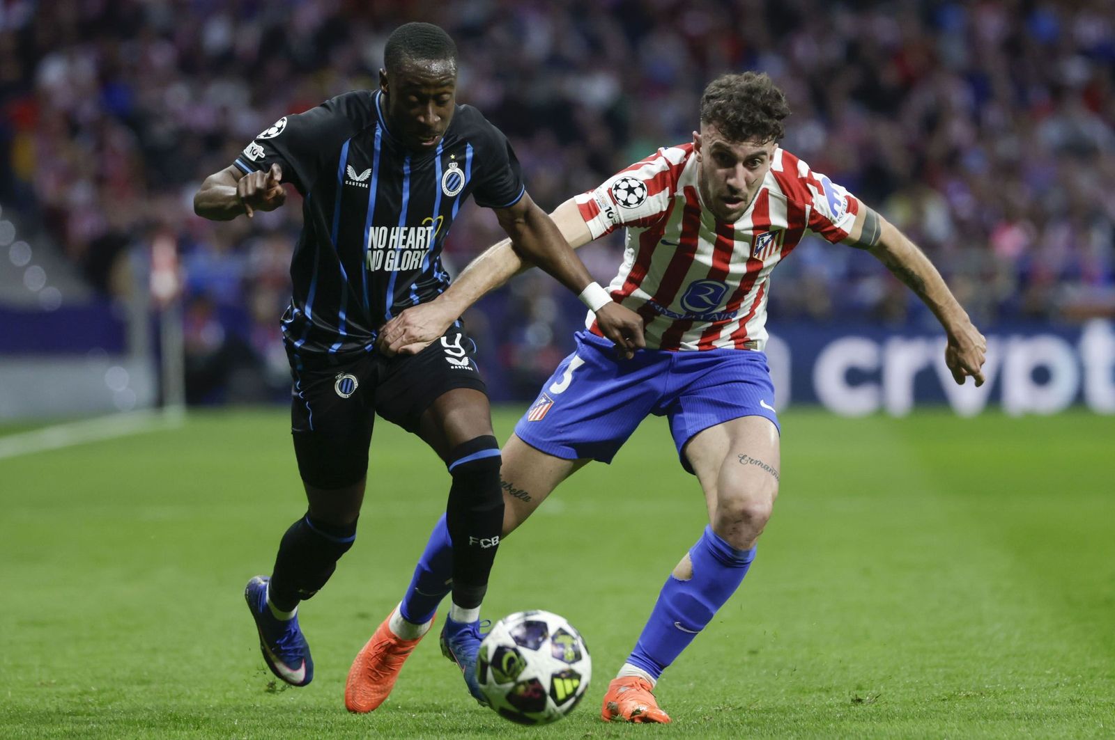 Las fotos del Atlético de Madrid - Brujas