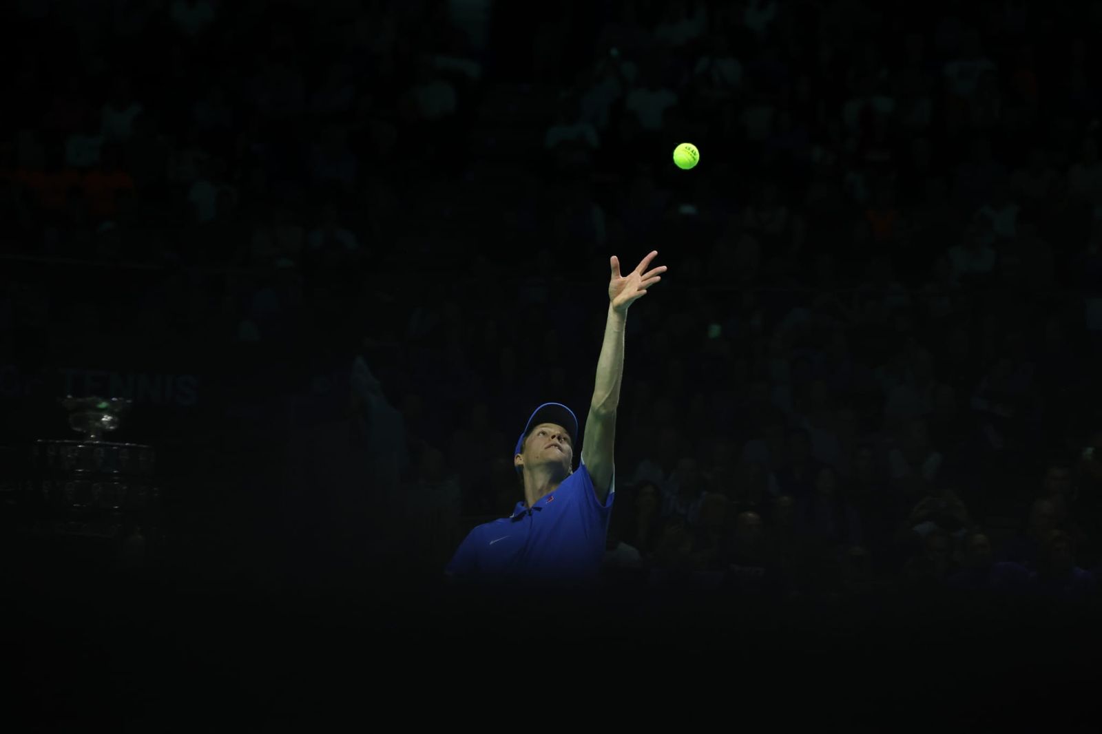 Jannik Sinner trae su show a Málaga.