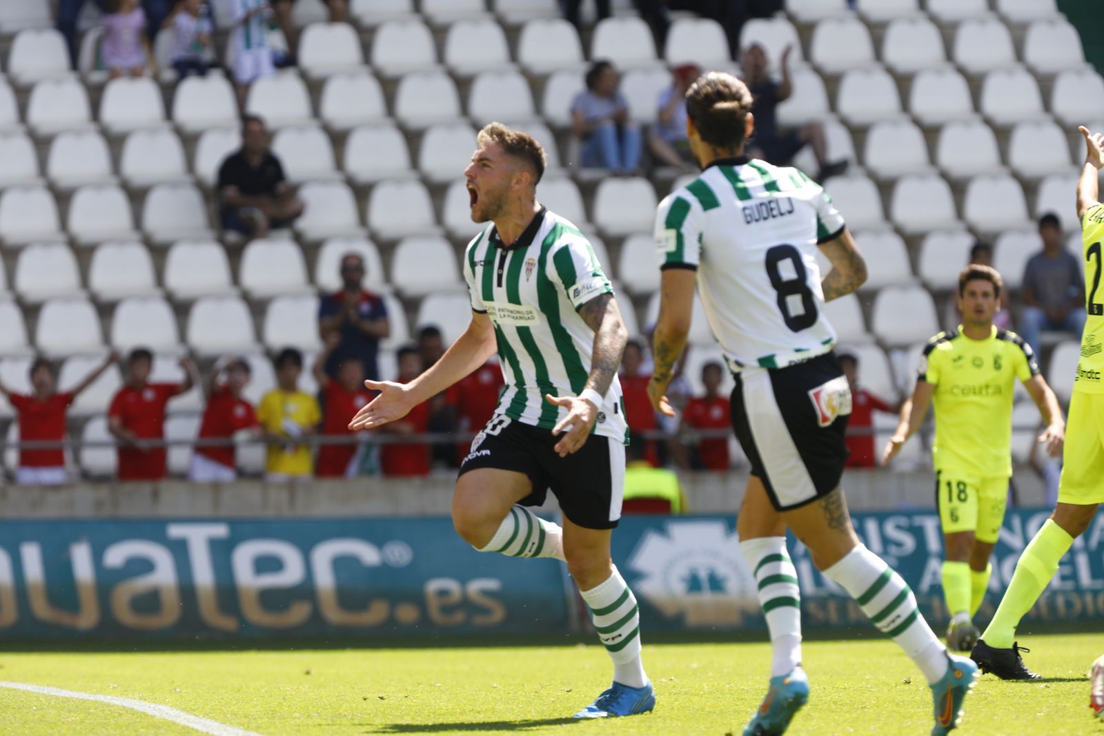 La victoria del Córdoba CF ante el Ceuta, en imágenes