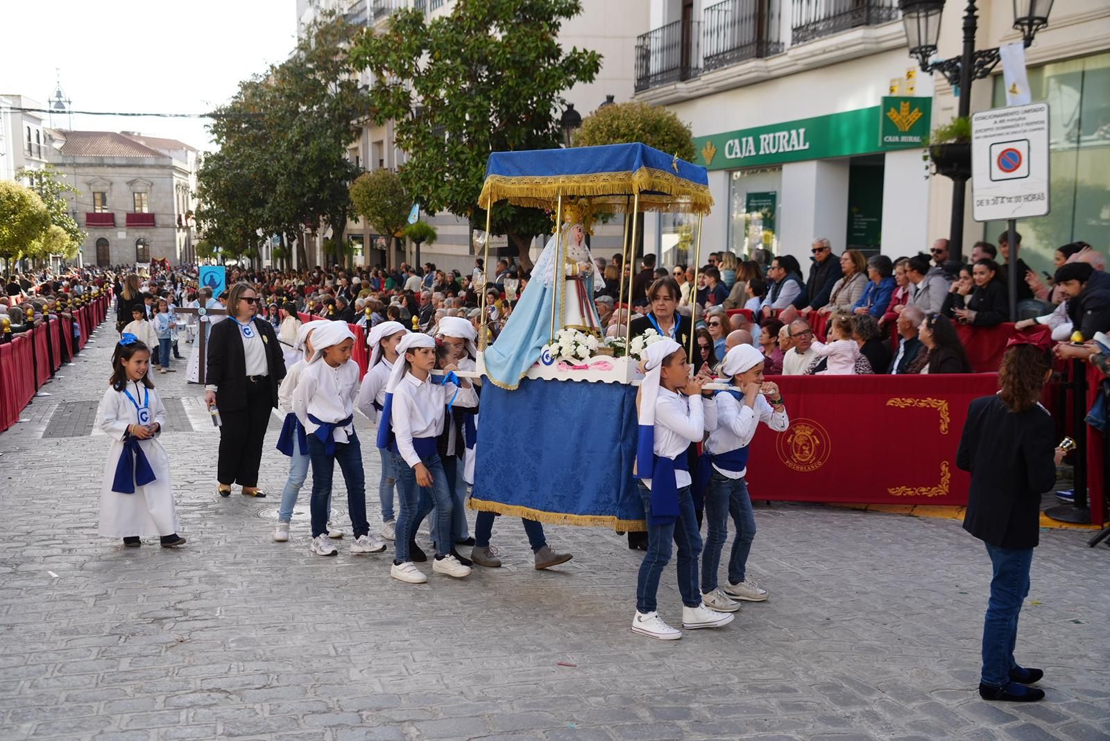 Las mejores imágenes del desfile infantil de Semana Santa de Pozoblanco
