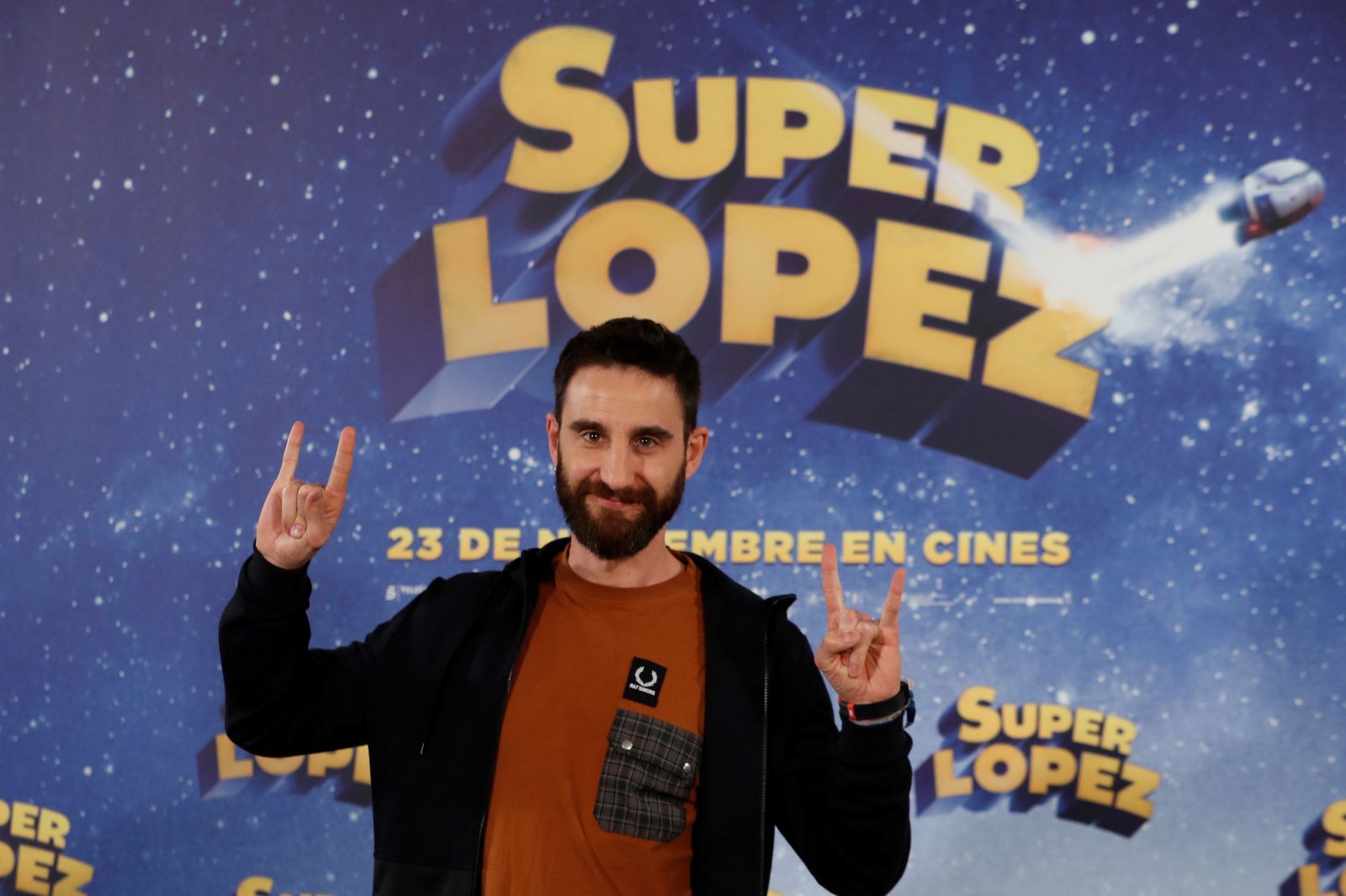 Dani Rovira, en la presentación de 'Superlópez'.