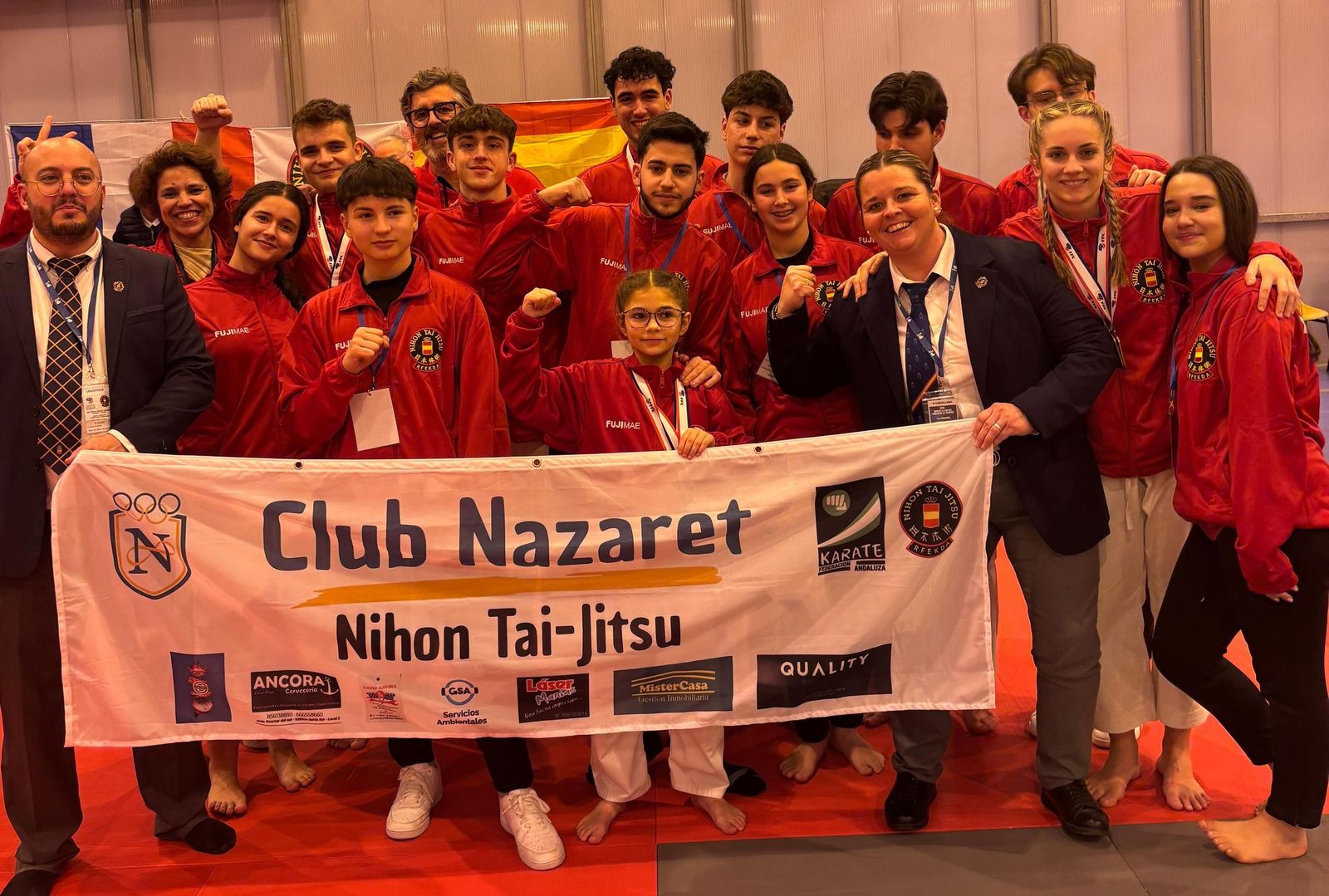 La Escuela Nihon Tai-Jitsu del Club Nazaret conquista París