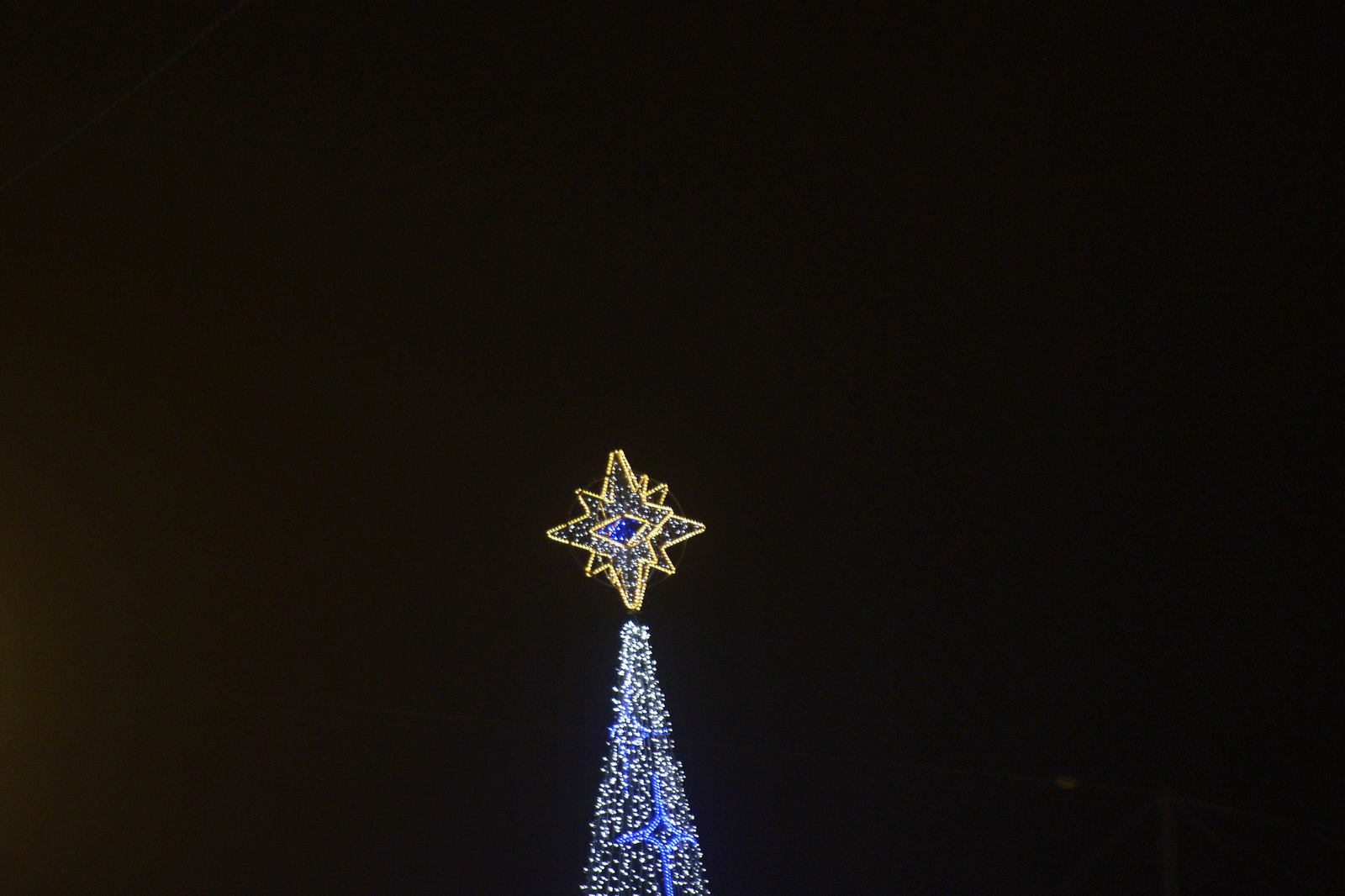 Fotos del alhumbrado navideño de Algeciras