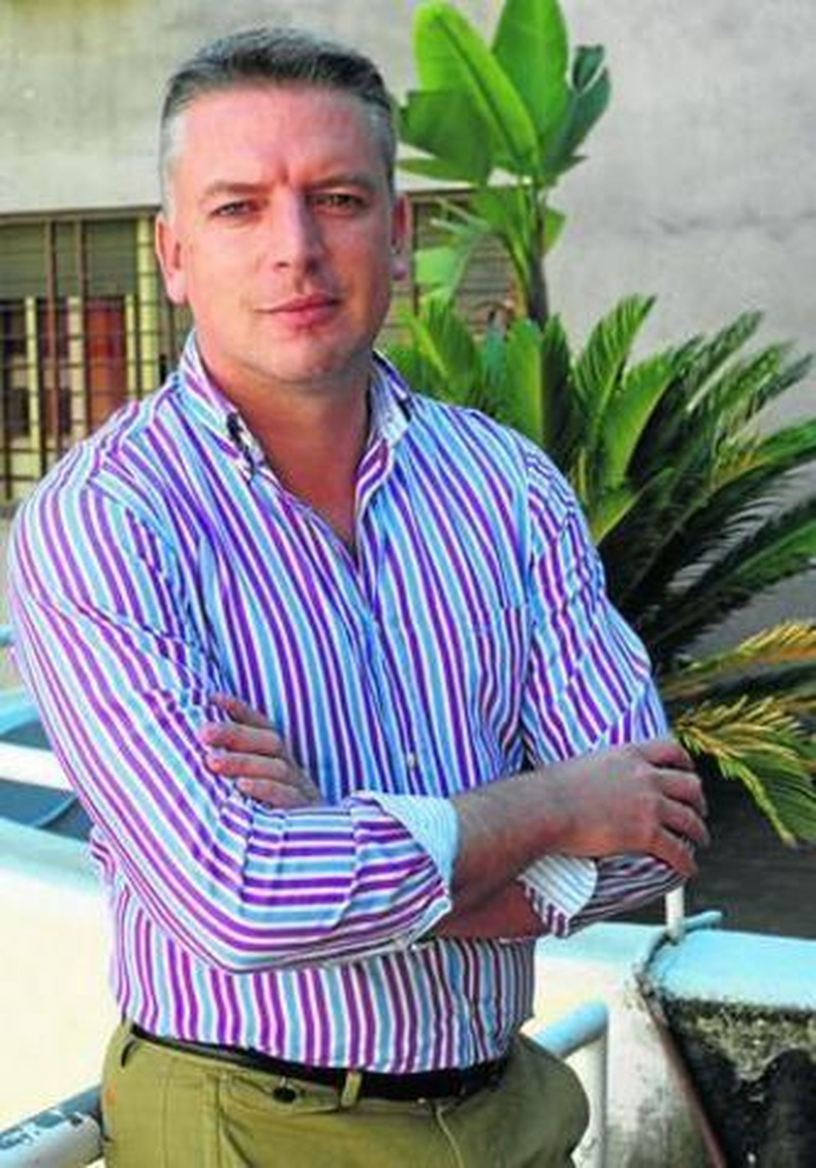 El alcalde de Herrera, Jorge Muriel.