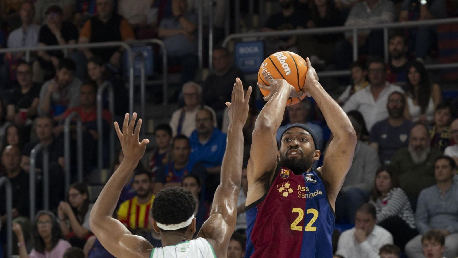 El Barcelona-Unicaja, en fotos