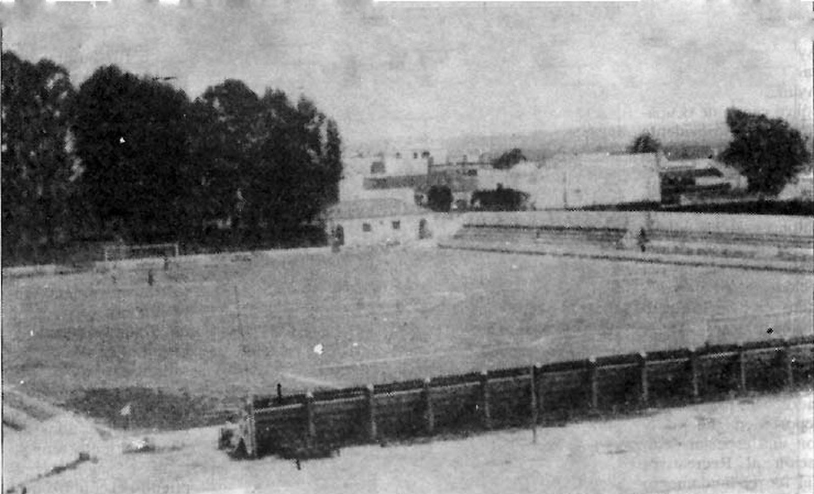 Antiguo campo de fútbol.