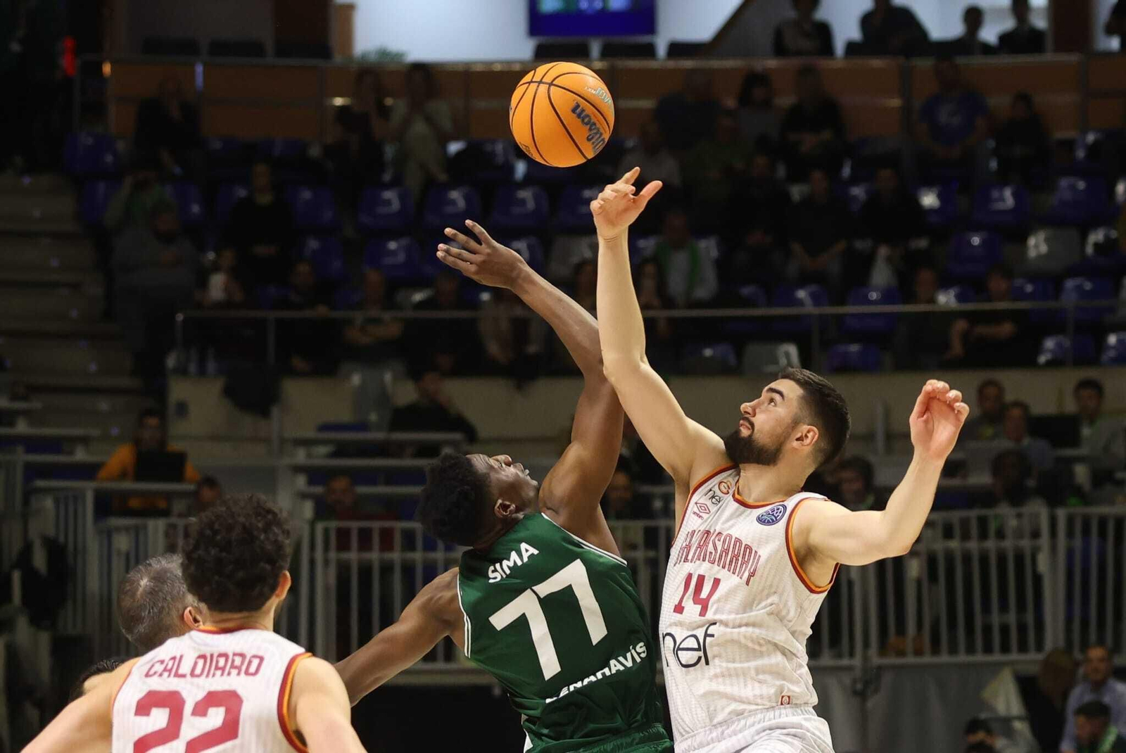 Las fotos del Unicaja-Galatasaray