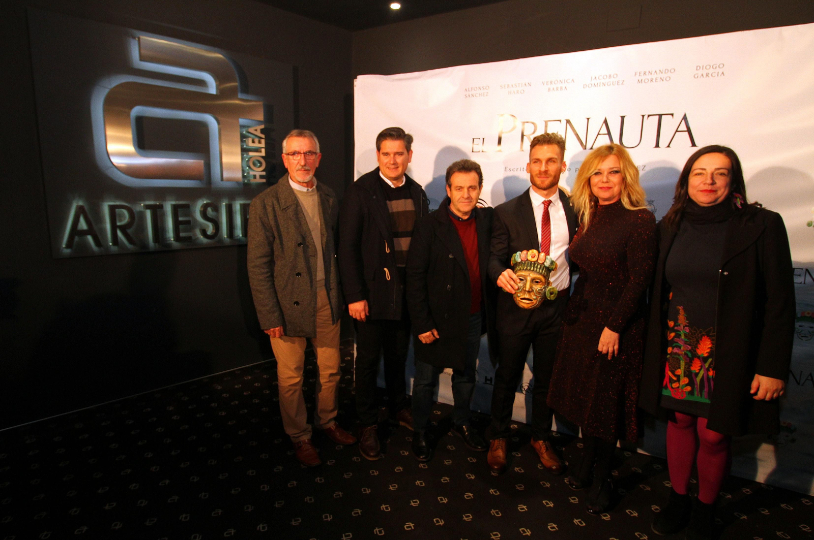 Imágenes del estreno del cortometraje 'El Prenauta'