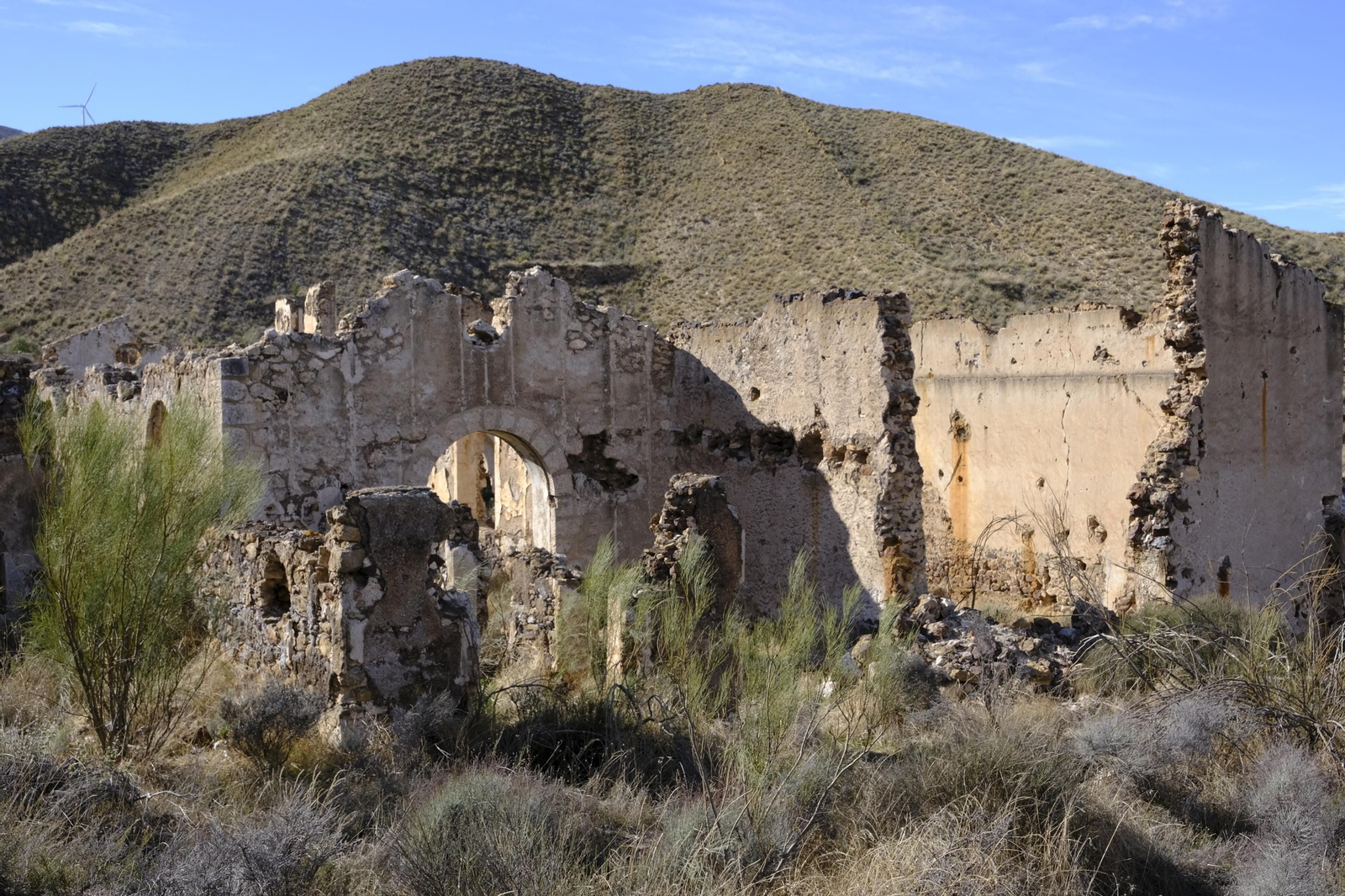Fotogalería hornos de calcinación en Lucainena de las Torres.  Almería