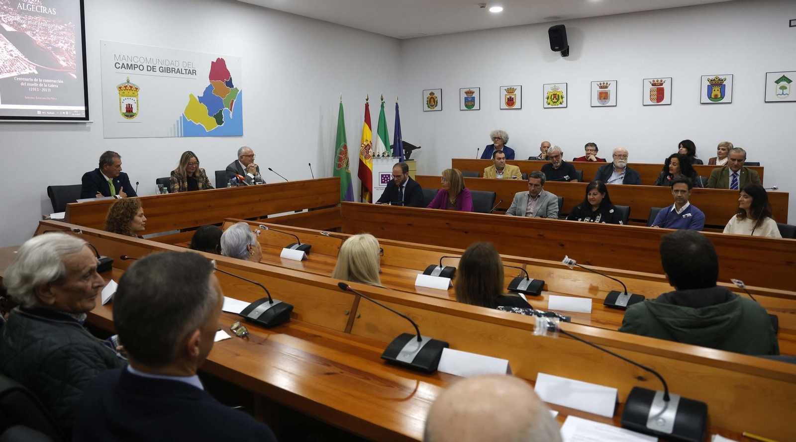 Las fotos del homenaje a Antonio Torremocha en la Mancomunidad