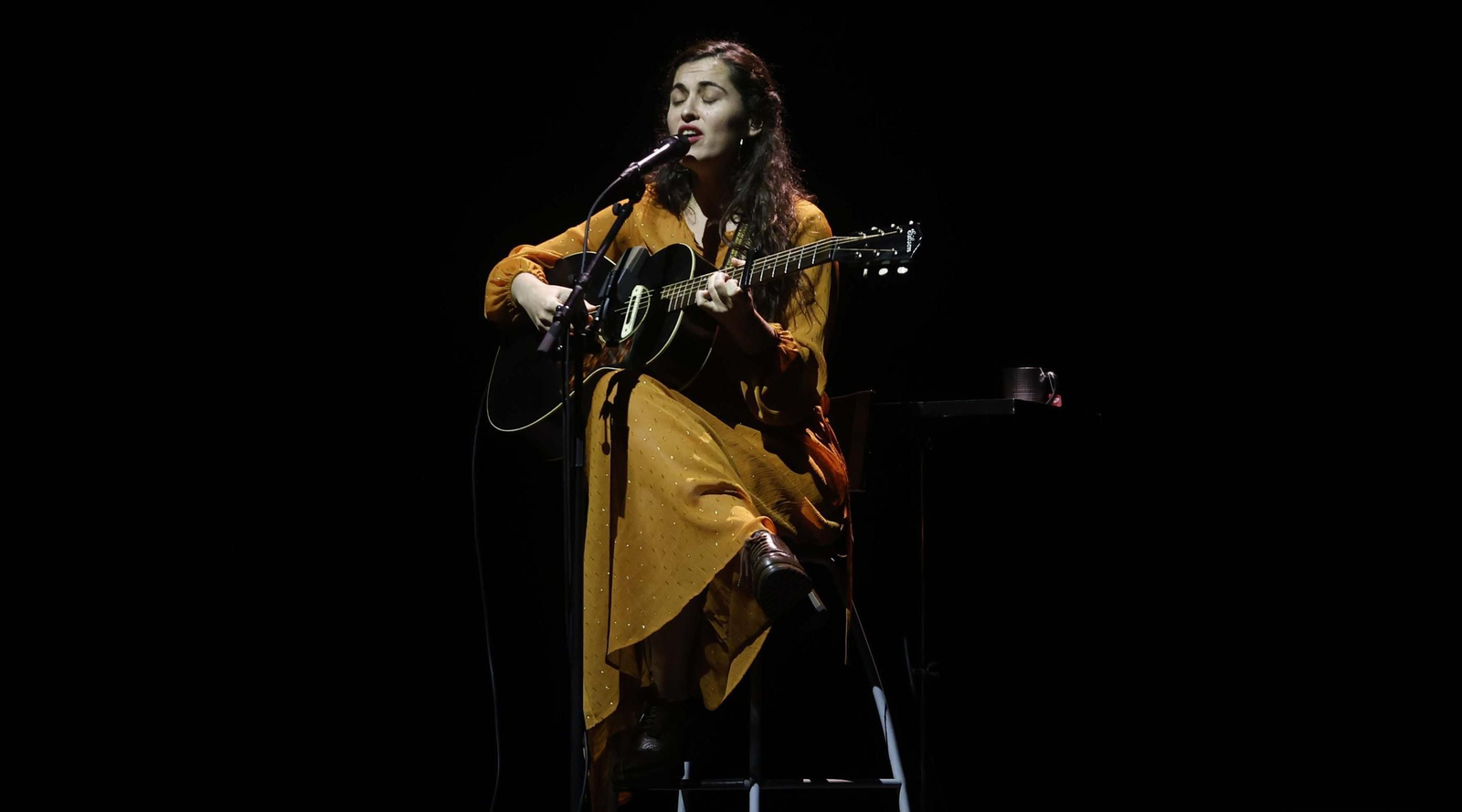 Las fotografías del concierto de Silvia Pérez Cruz en el palacio de Congresos de La Línea