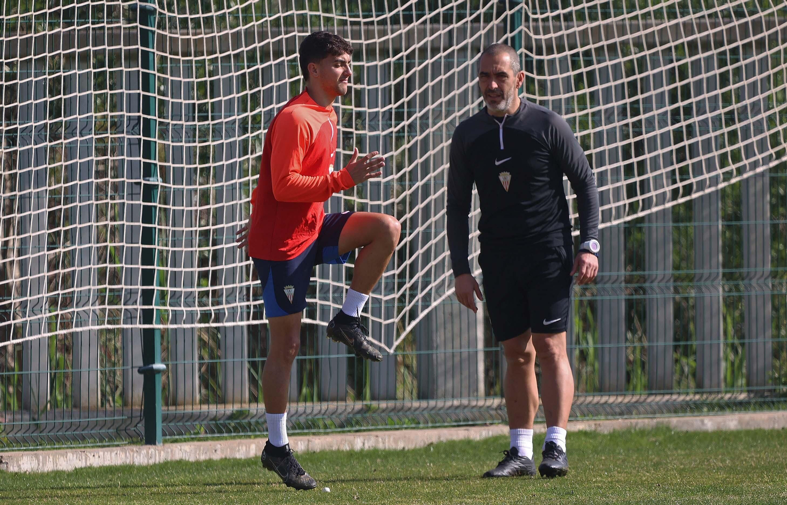 Imágenes del entrenamiento del Algeciras CF