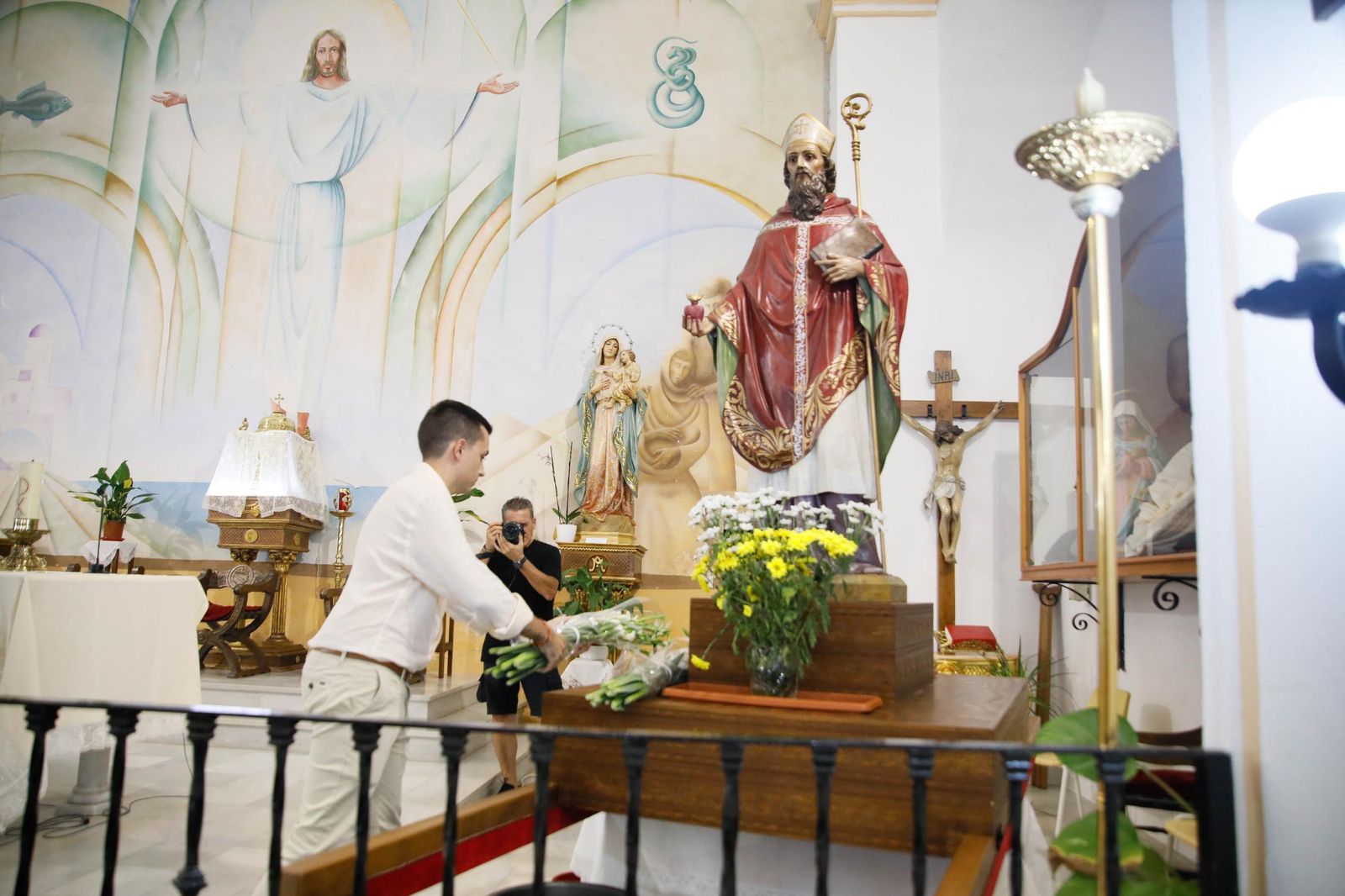 La Subida del Agua de las fiestas de Mojácar, en imágenes