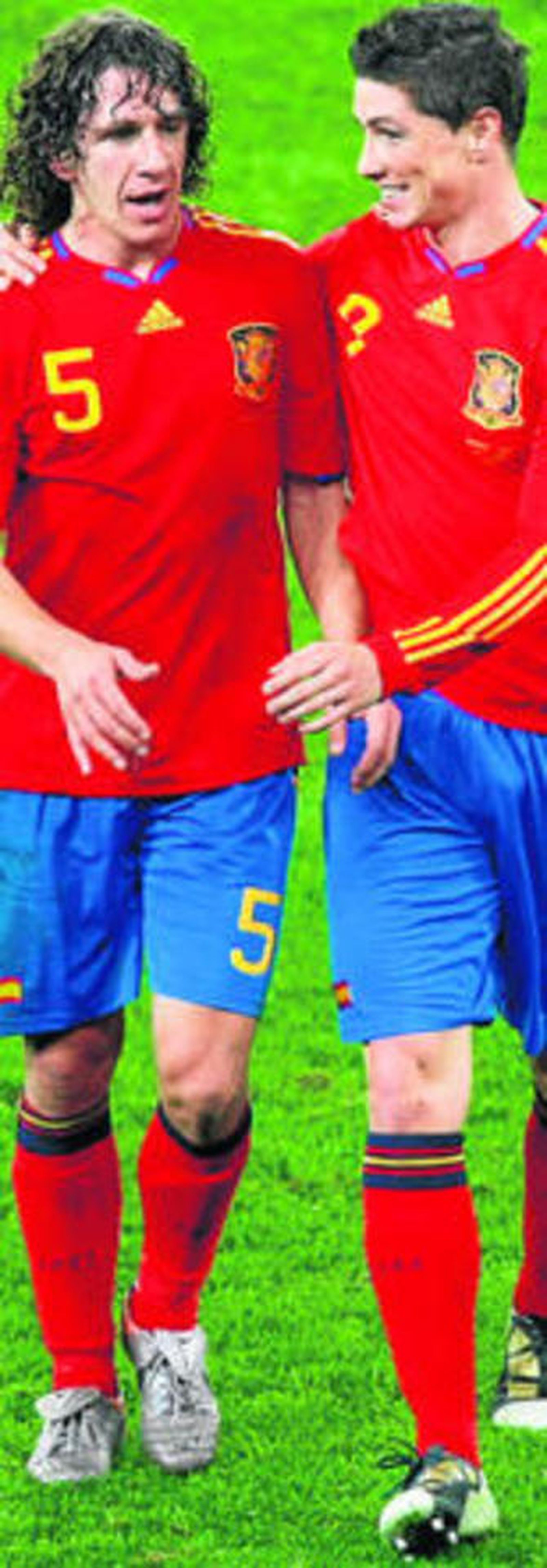 Puyol y Torres, tras un partido