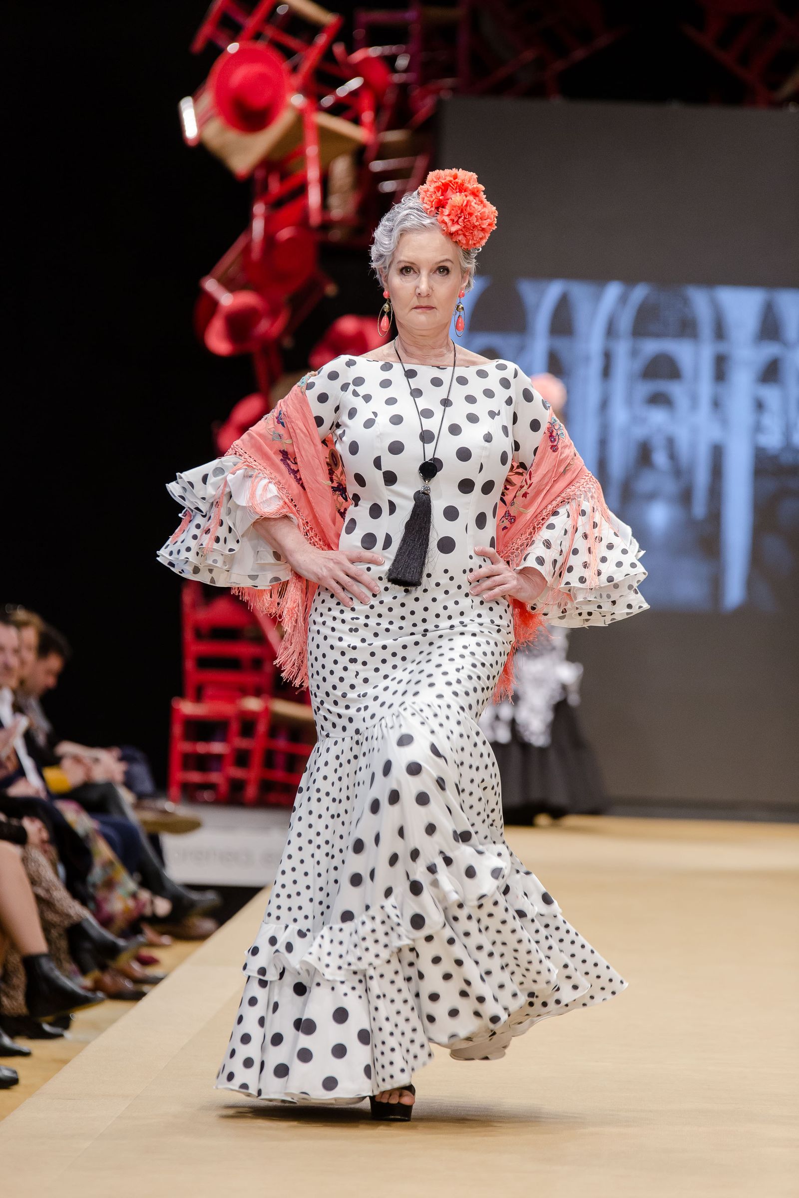 Pasarela Flamenca Jerez 2019: Mujeres con Solera y El Arcón de Silvia, fotos del desfile