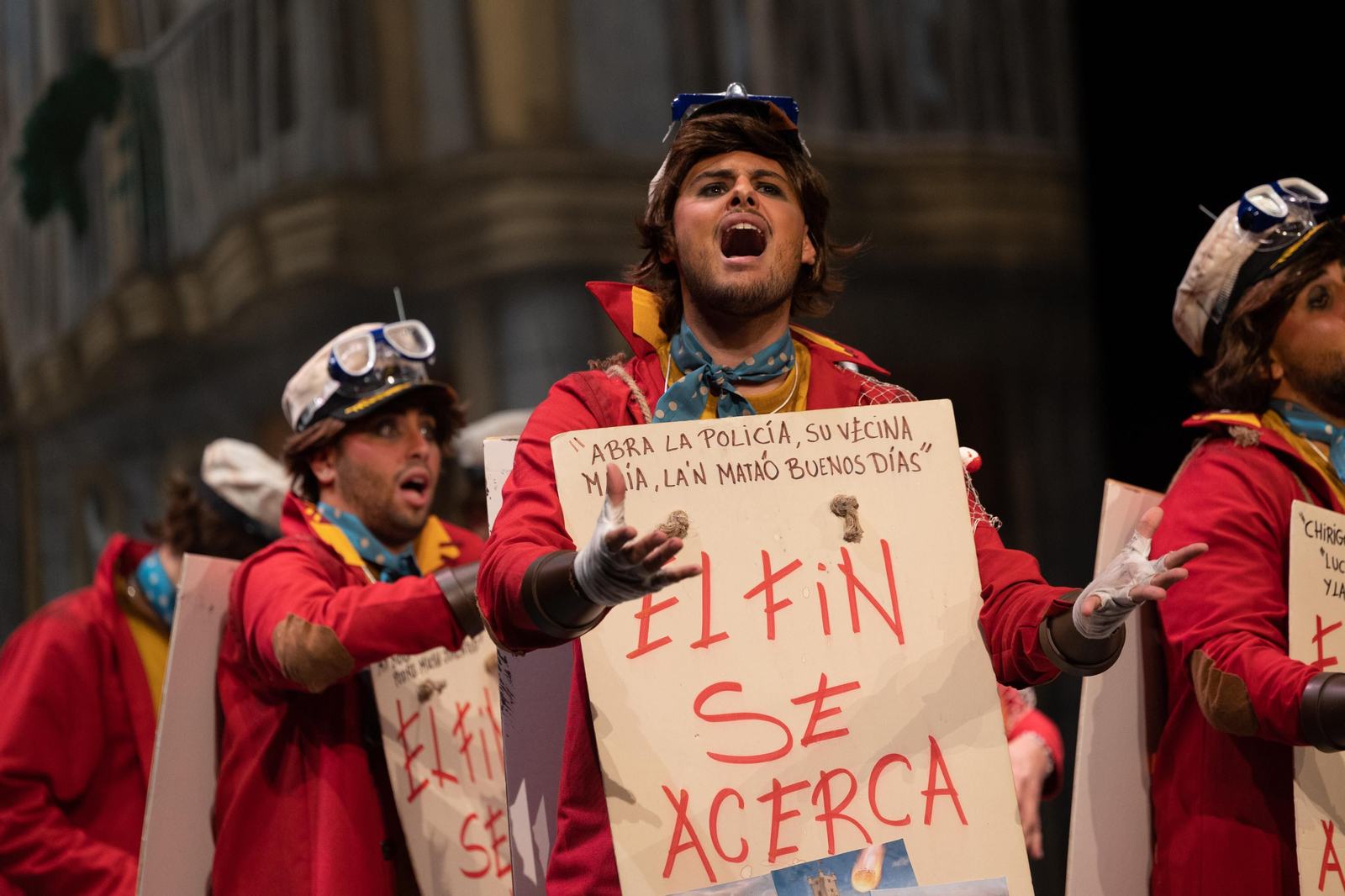 Chirigota 'La alegría de Cai (los apocalípticos)'