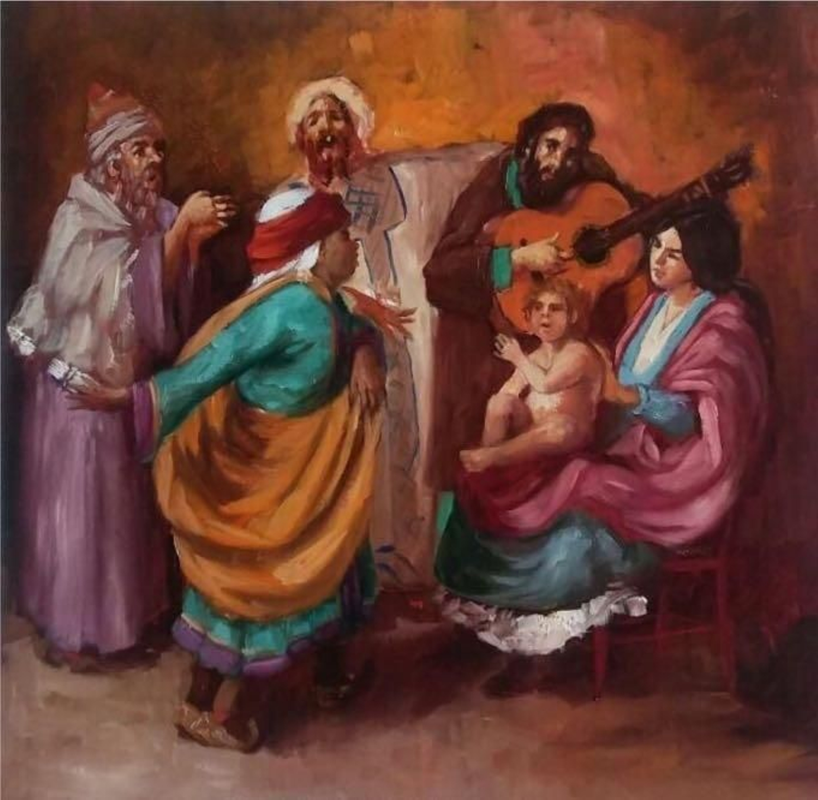 La portada del disco, que ha sido realizada por el pintor Luis Márquez. La portada del disco, que ha sido realizada por el pintor Luis Márquez.