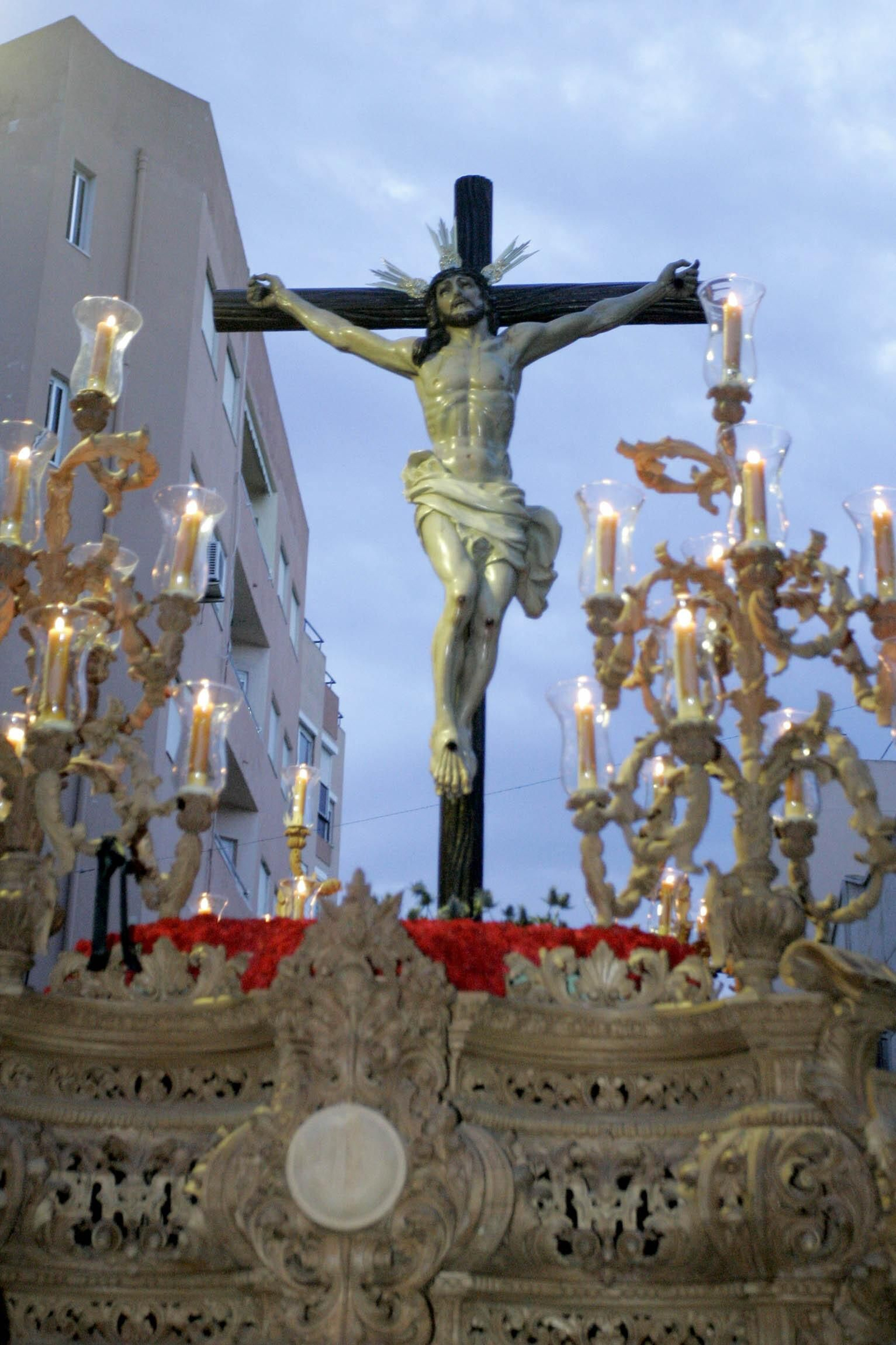 El Cristo del Amor representa a la perfección la agonía de Cristo.