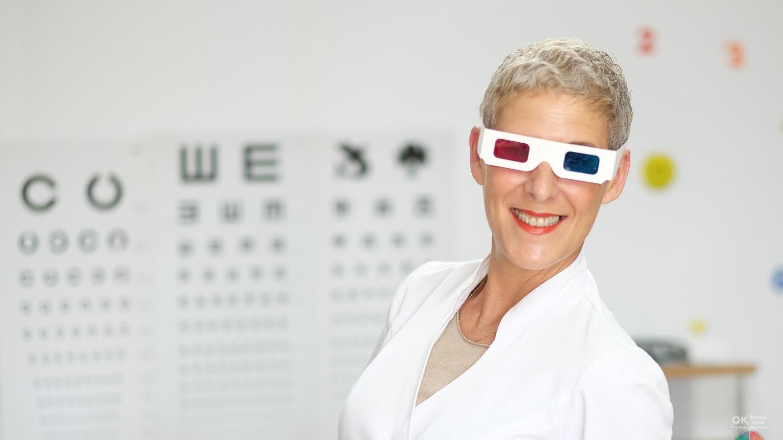 Cuca Marín, optometrista comportamental especializada en Terapia Visual