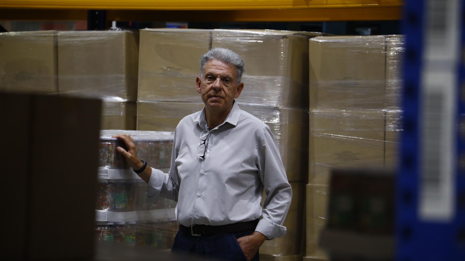 Rafael Revuelto, presidente del Banco de Alimentos de Córdoba. Rafael Revuelto, presidente del Banco de Alimentos de Córdoba.