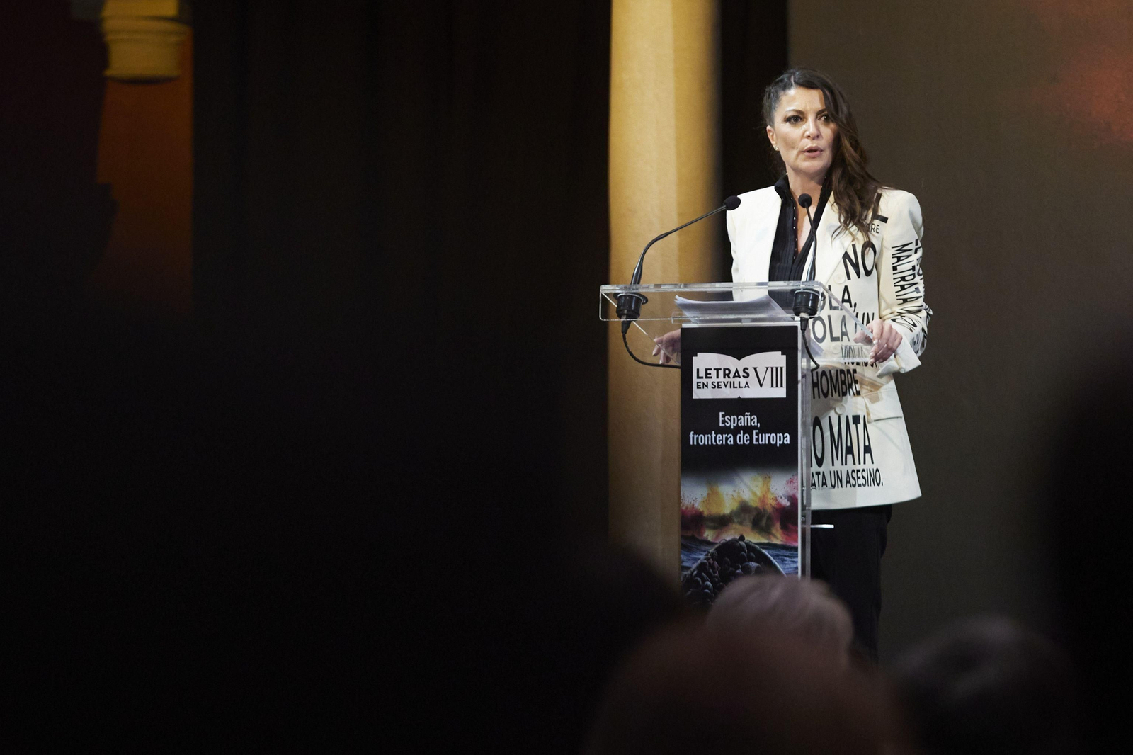 Macarena Olona, en un acto reciente