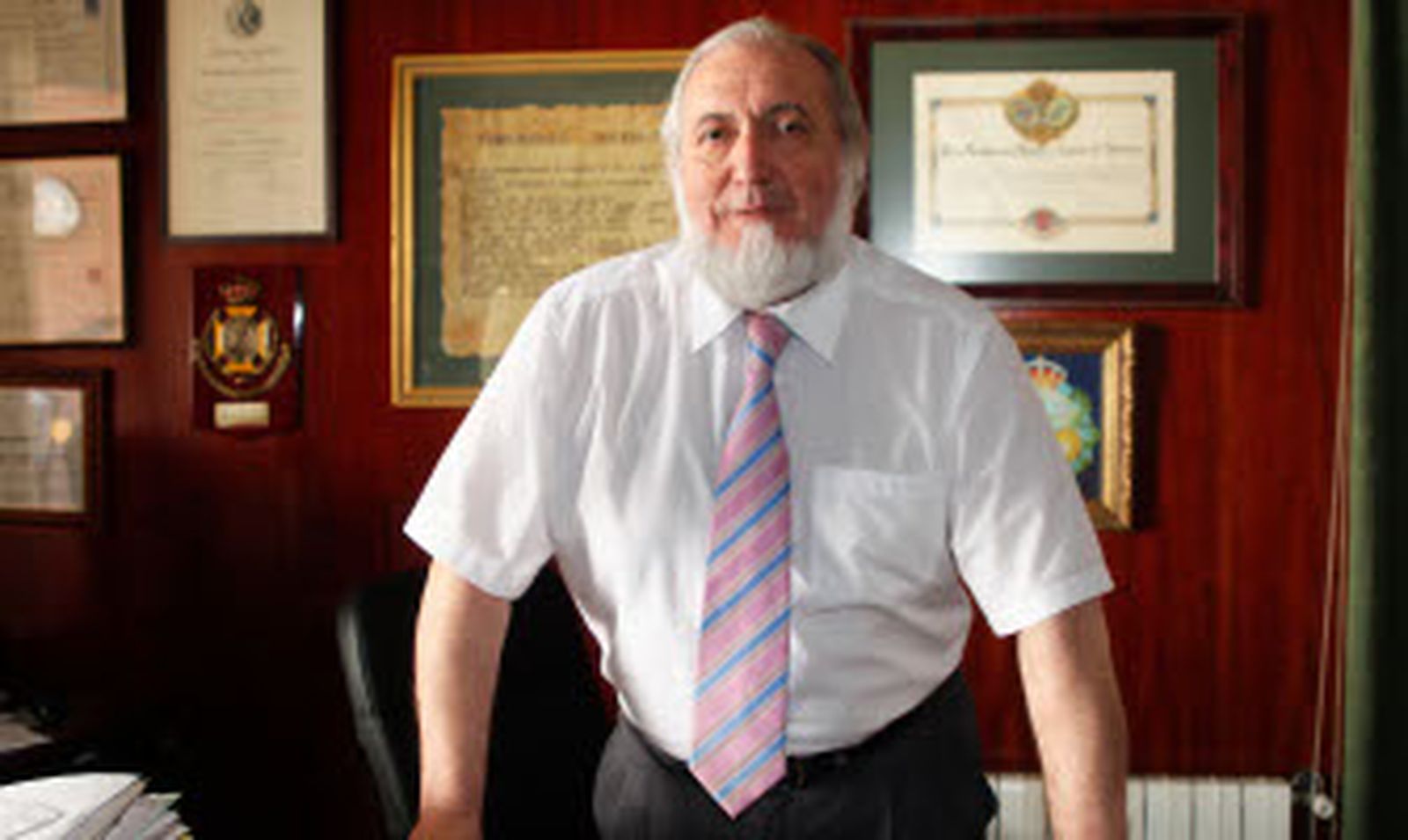 Juan Bautista Alcañiz, presidente del Colegio de Médicos de Sevilla