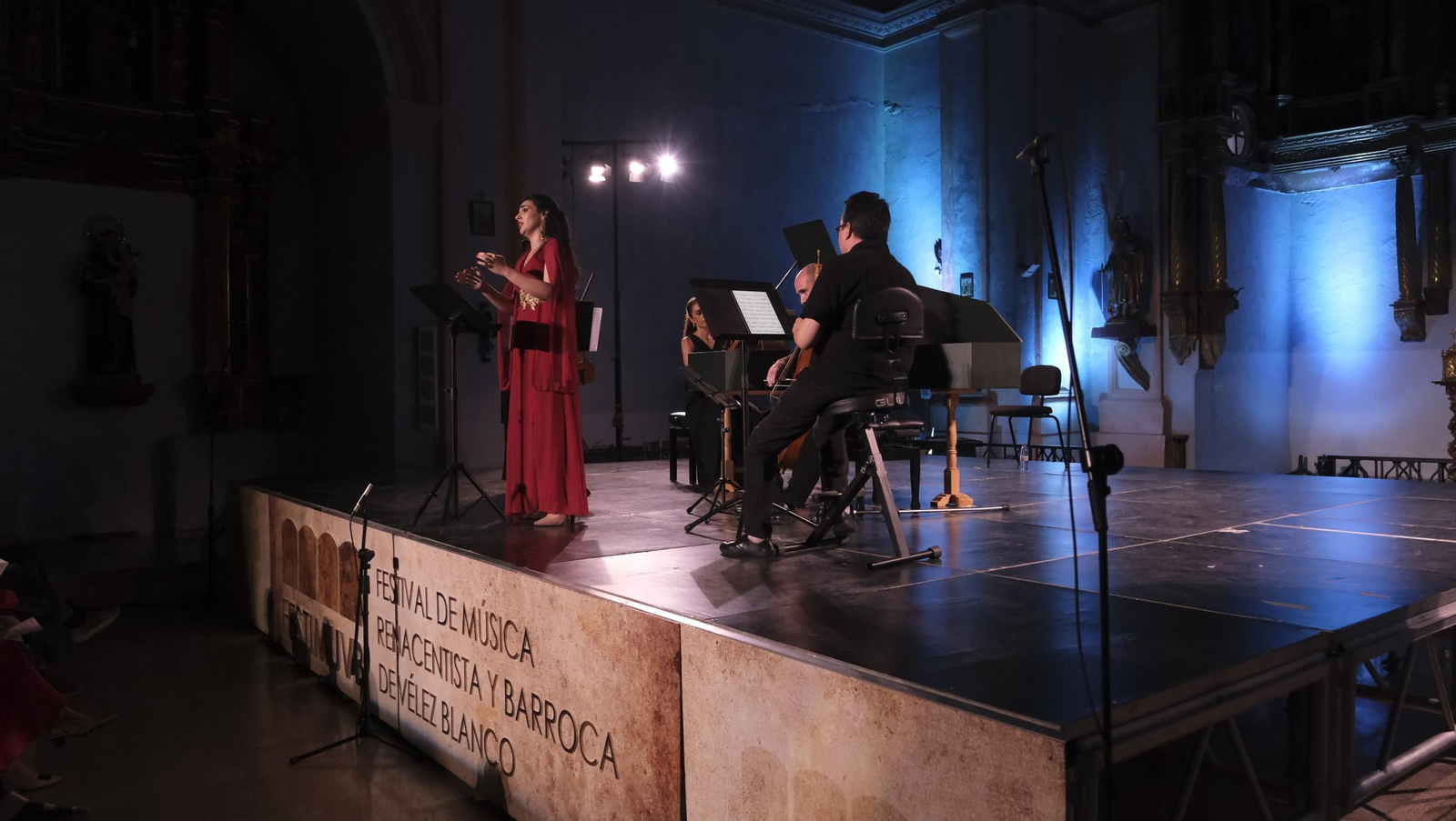 Concierto de Belén Vaquero & Pérgamo Ensemble en el Festival de Vélez Blanco, en imágenes