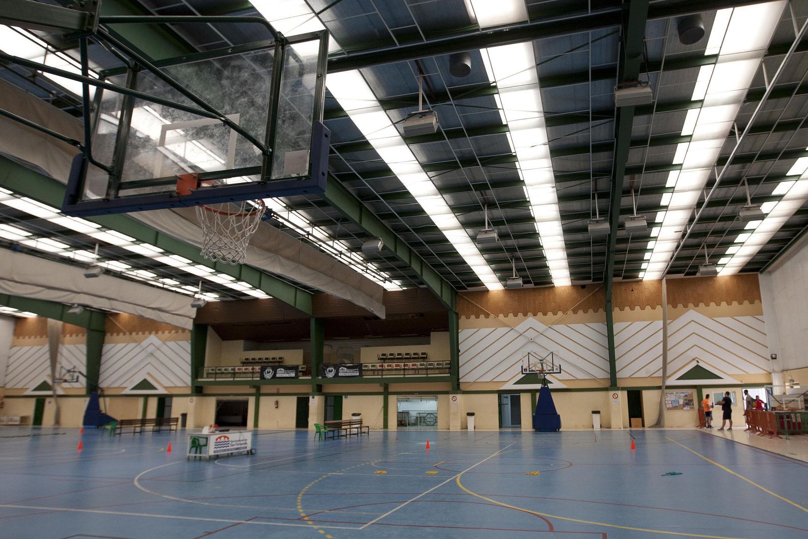 Instalaciones deportivas del pabellón del Parque, en una imagen de archivo.