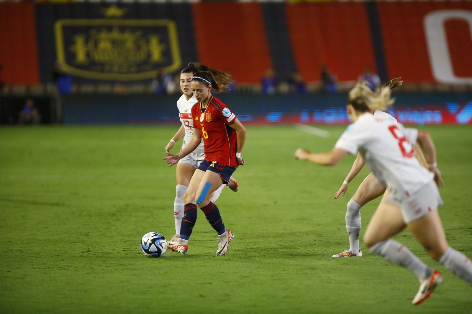 Las mejores fotos de la victoria de España ante Suiza en El Arcángel de Córdoba