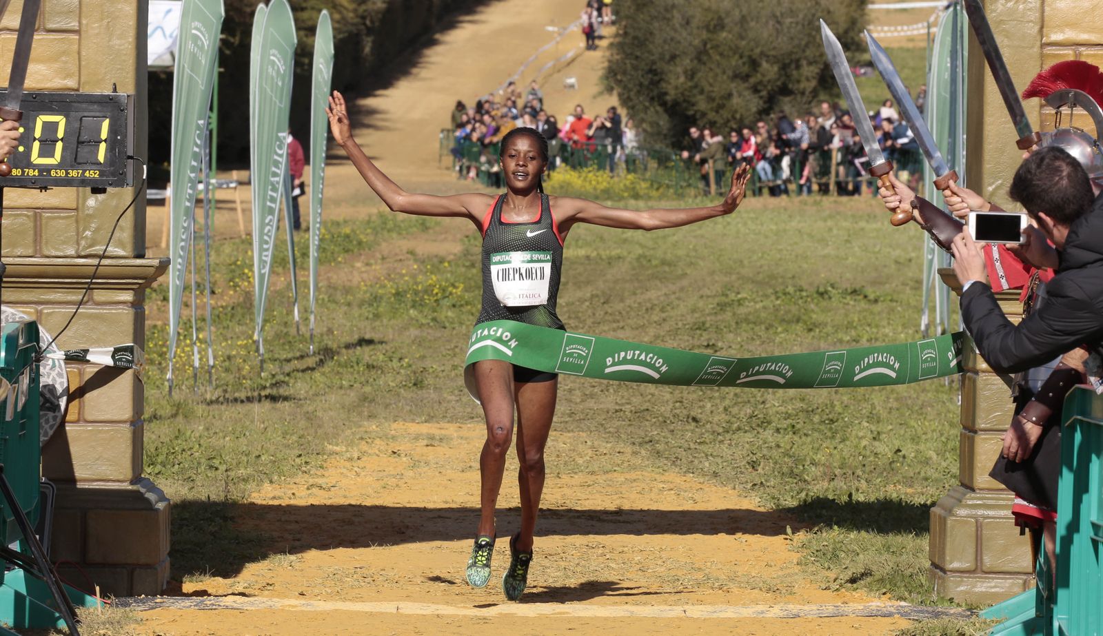 Las imágenes del Cross de Itálica
