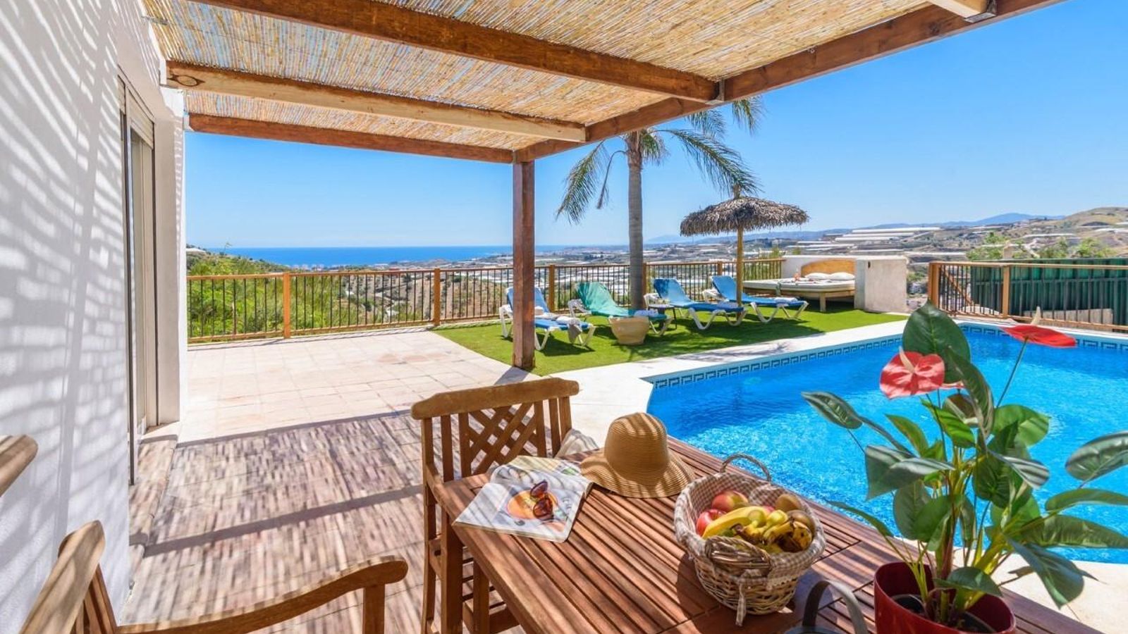 Una casa rural en Málaga.