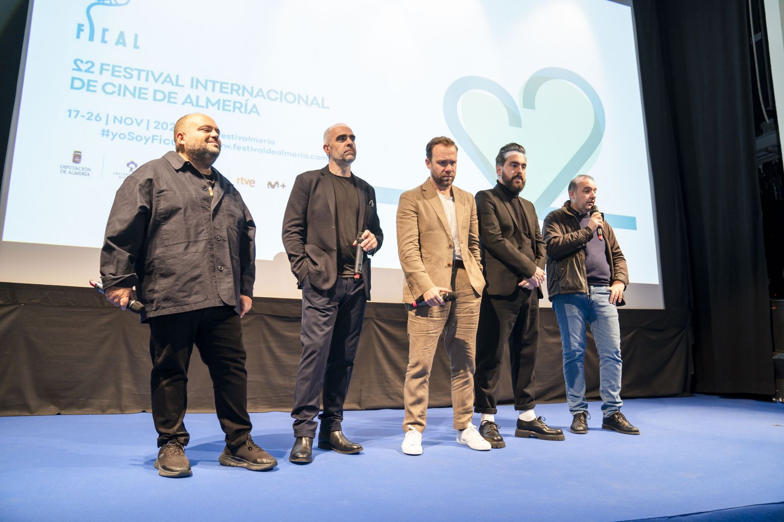 Presentación de la miniserie ‘La Ley del mar’.