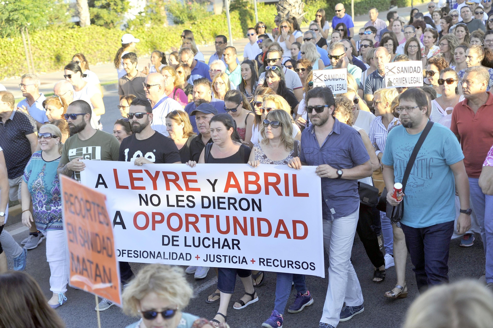 Las imágenes de la manifestación