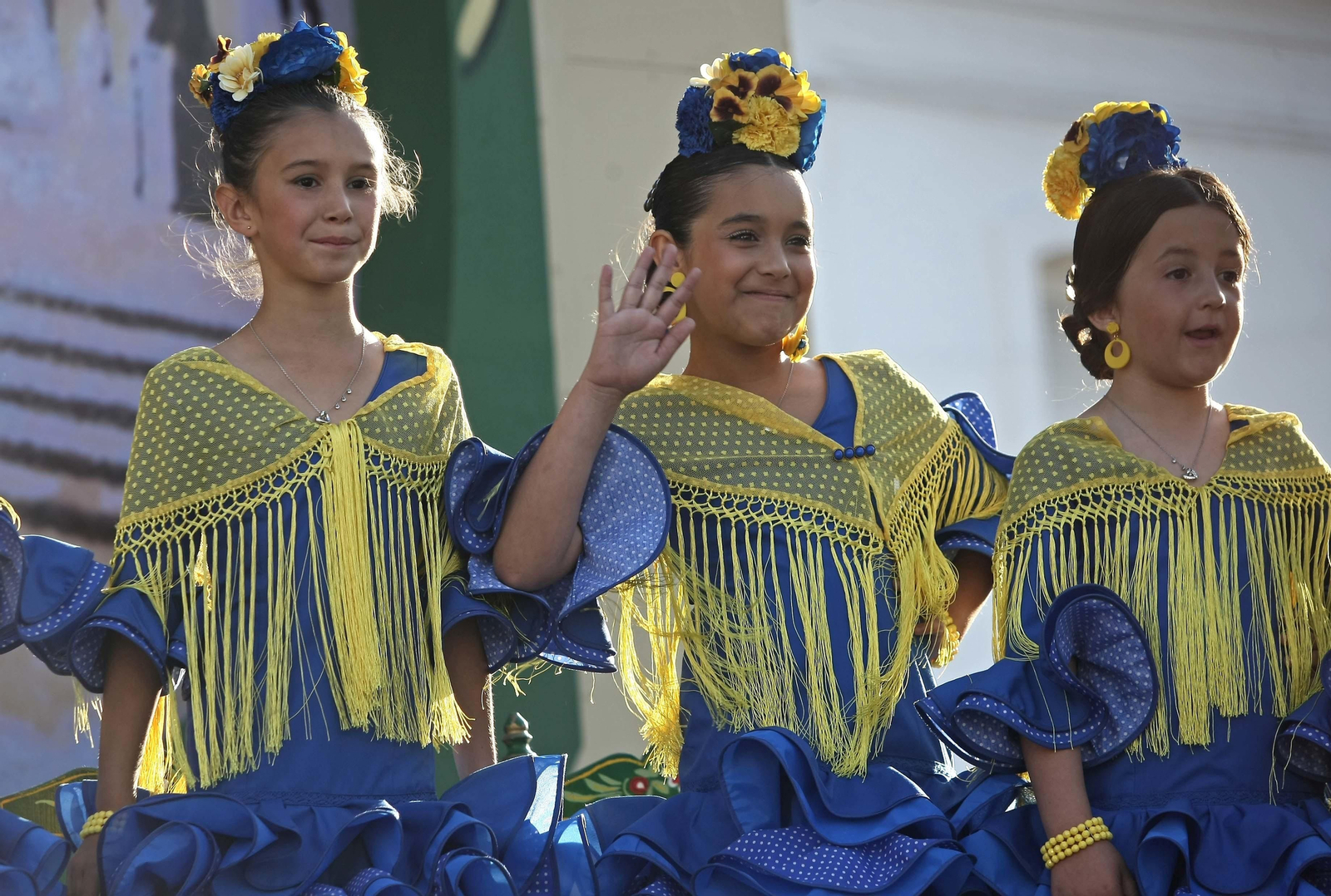 Imágenes del acto de coronación de la Feria de Los Barrios