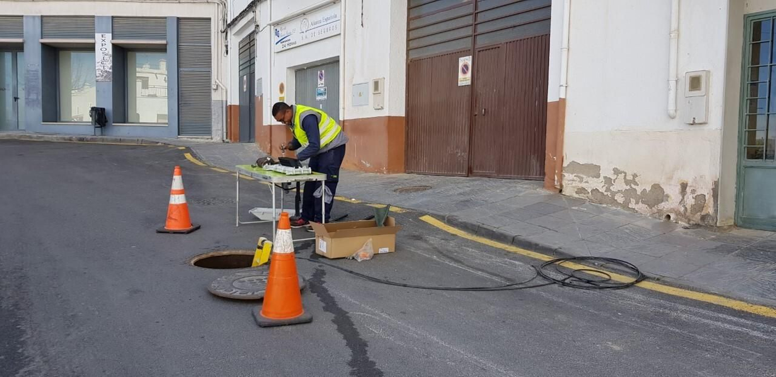 Serón ya cuenta con fibra óptica de última generación