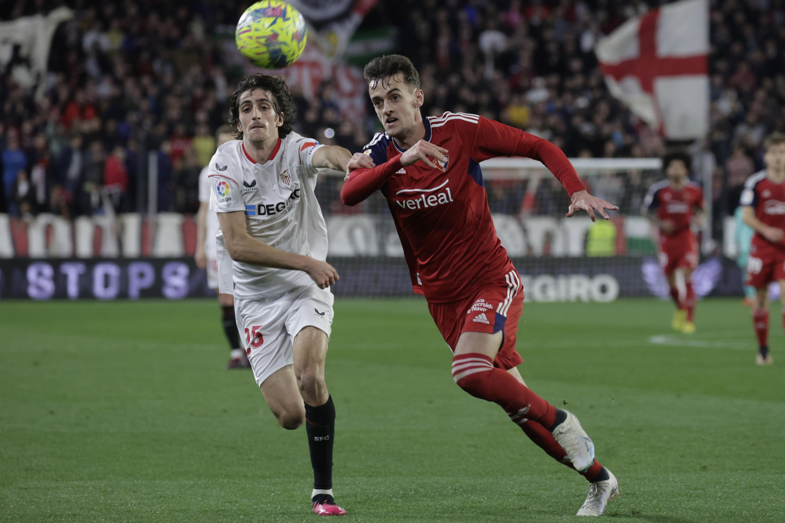 Las imágenes del Sevilla  Osasuna