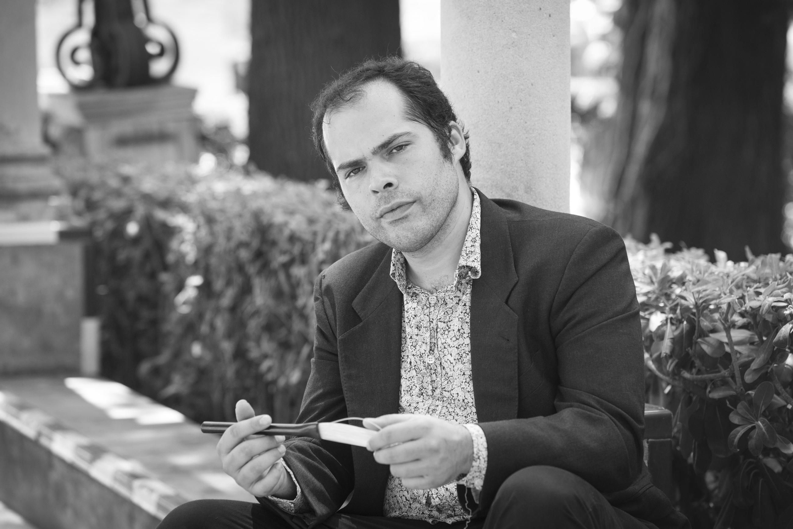 El promotor de Escucha Málaga, Carlos Cortés Bustamante. El promotor de Escucha Málaga, Carlos Cortés Bustamante.